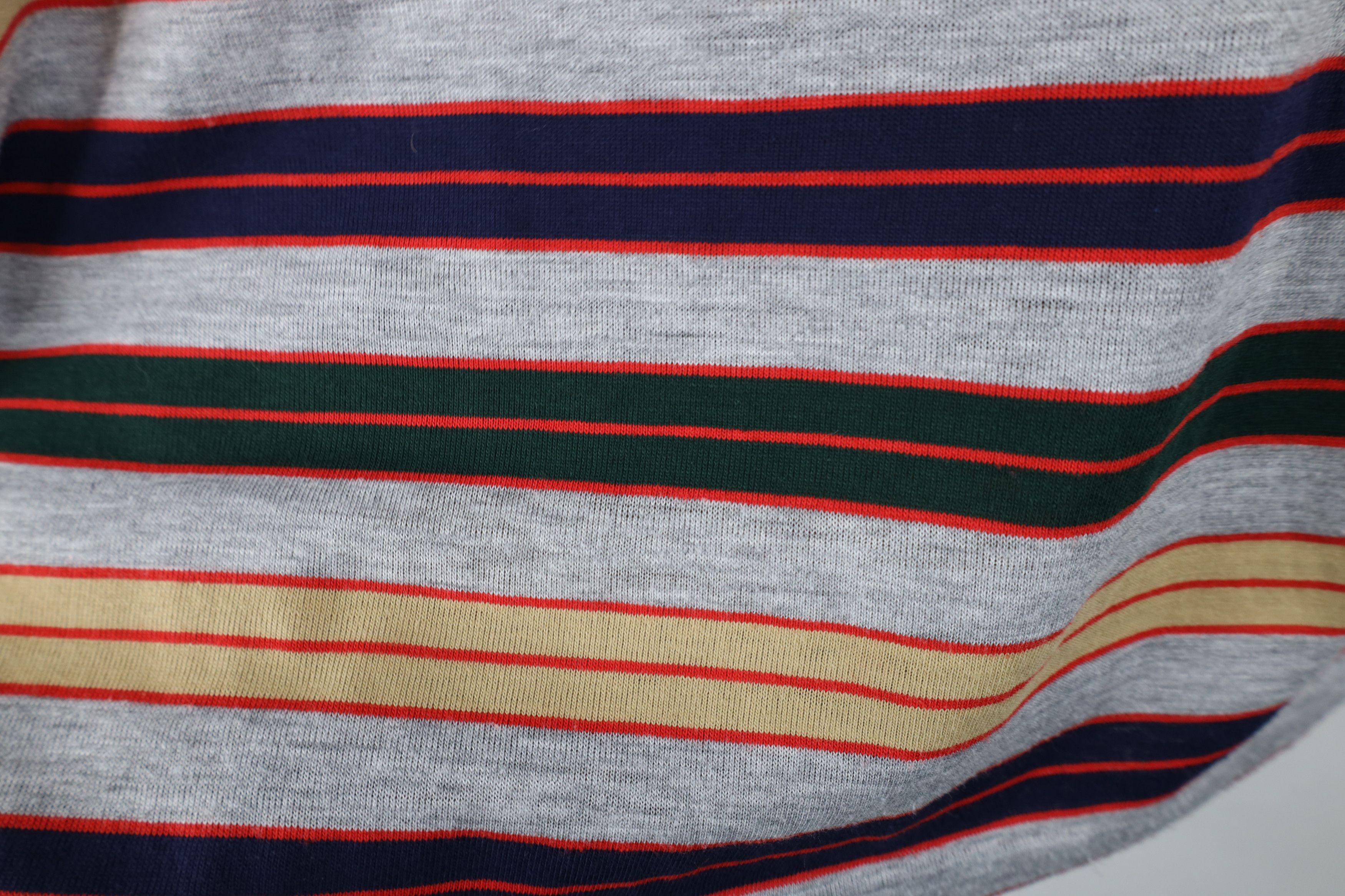 Vintage Vintage 70s Streetwear Knit Long Sleeve Rugby Polo USA Size US XL / EU 56 / 4 - 9 Thumbnail