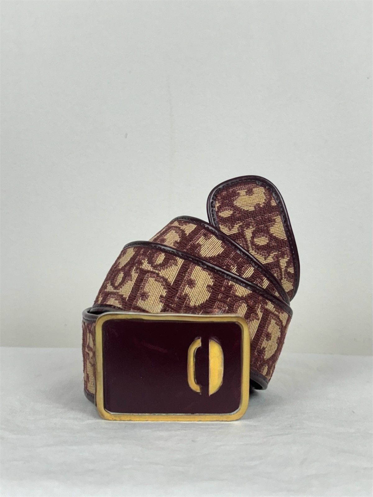 Dior Leather belt Christian Dior CD original luxury casual item Size ONE SIZE - 1 Thumbnail