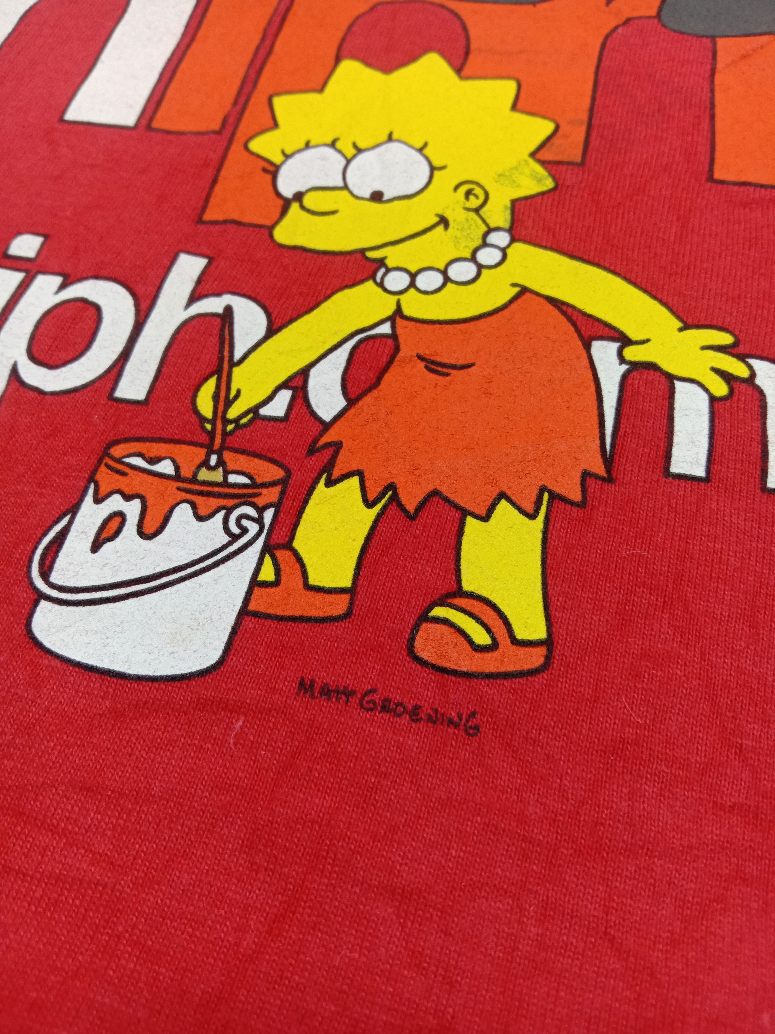 Vintage Vintage The Simpsons T Shirt Size US S / EU 44-46 / 1 - 2 Thumbnail