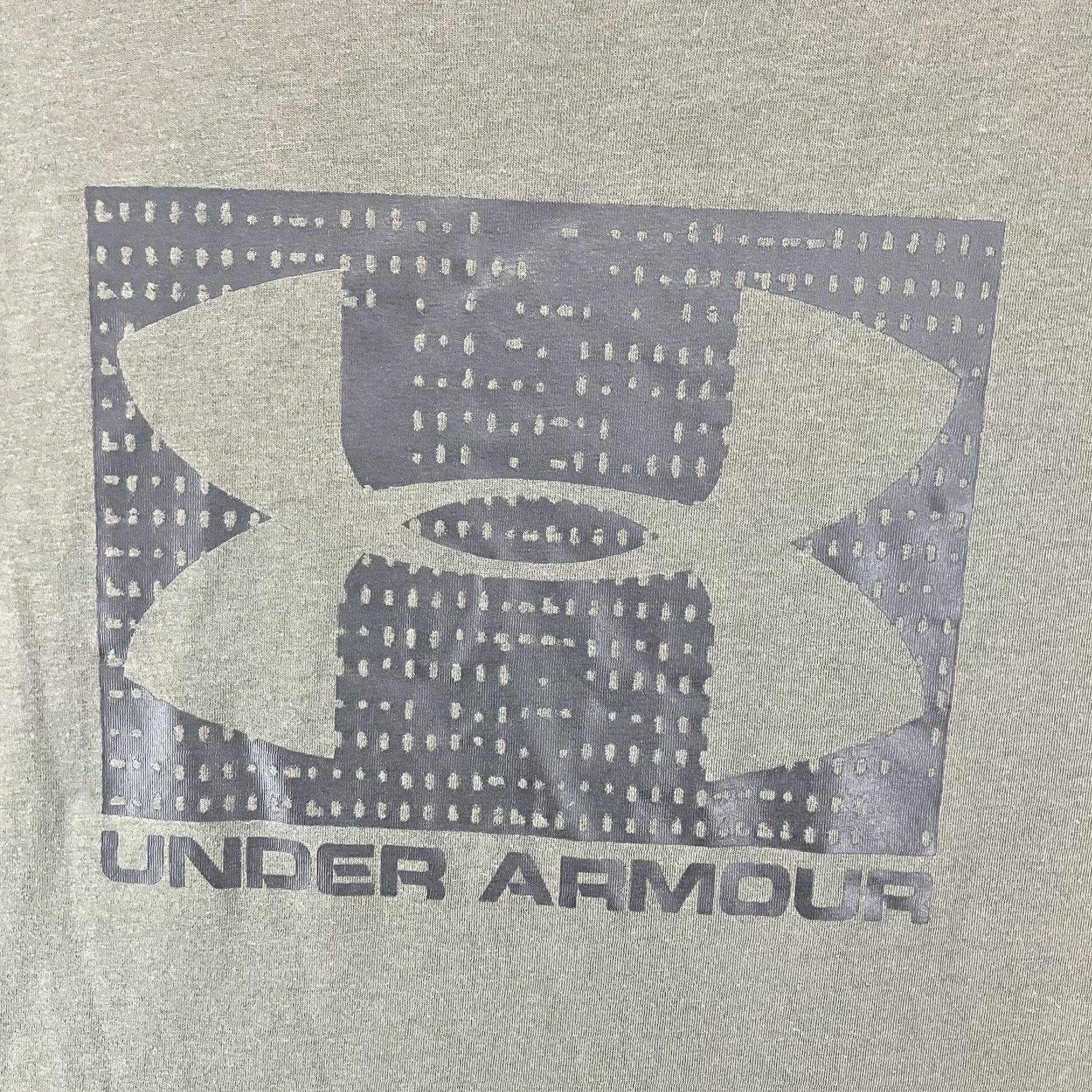 Under Armour Under Armour Men's 2XL UA Graphic Tee T-Shirt Short Sleeve Crew Neck Military Green Graphic Print Warrior HeatGear Breathable Lightweight Shirt Mens Size US XXL / EU 58 / 5 - 3 Thumbnail