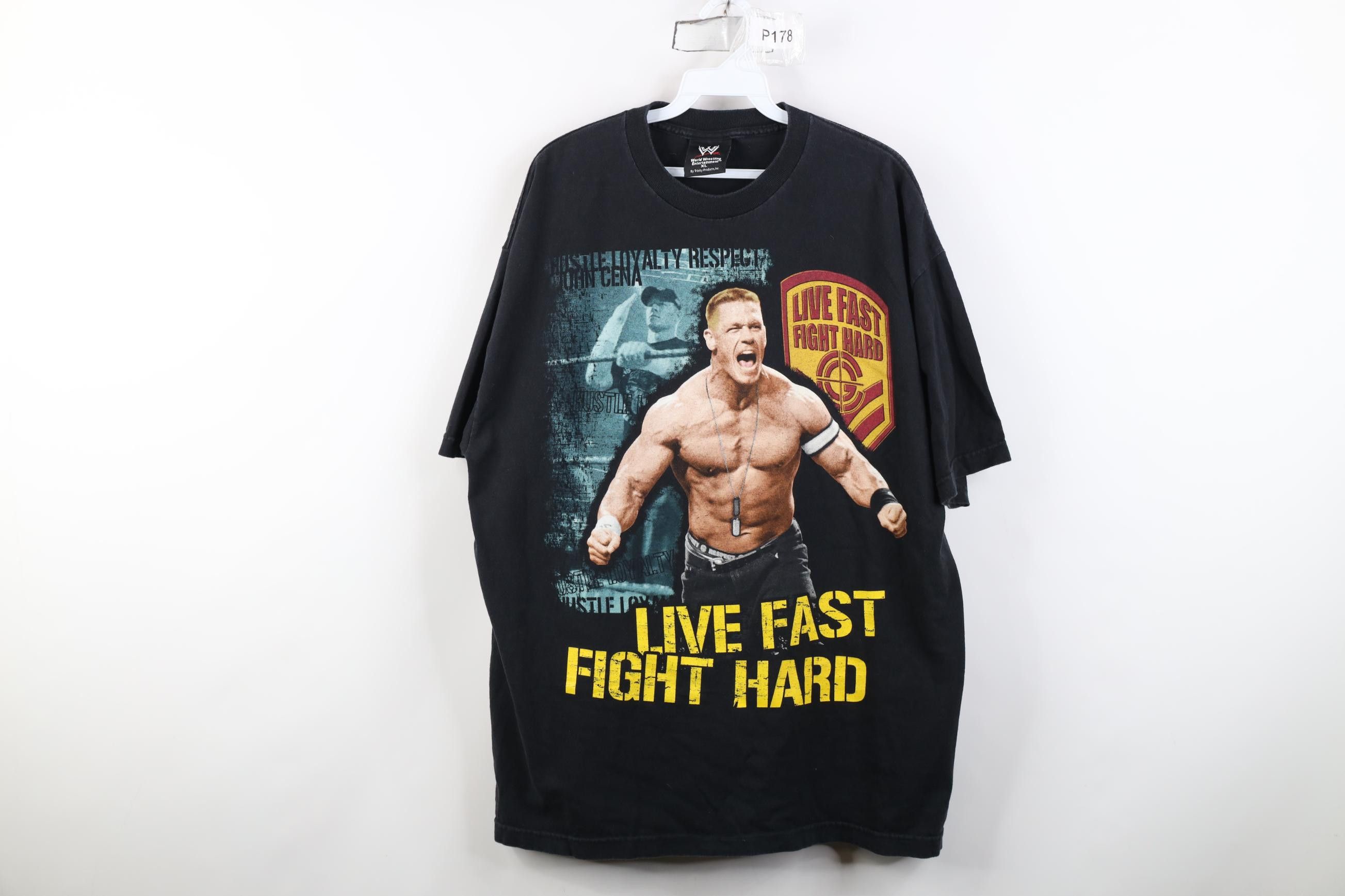 Vintage Vintage Y2K 2002 WWE Wrestling John Cena Issue 54 T-Shirt Size US XL / EU 56 / 4 - 1 Thumbnail