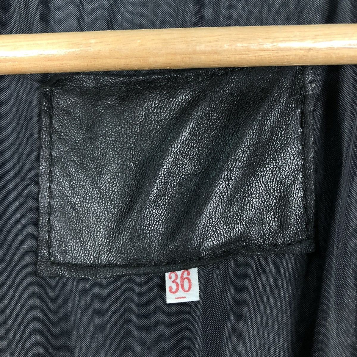 Toyo Enterprises 🔥VINTAGE LEATHER BIKER JACKET DOUBLE BREAST Size US S / EU 44-46 / 1 - 19 Thumbnail