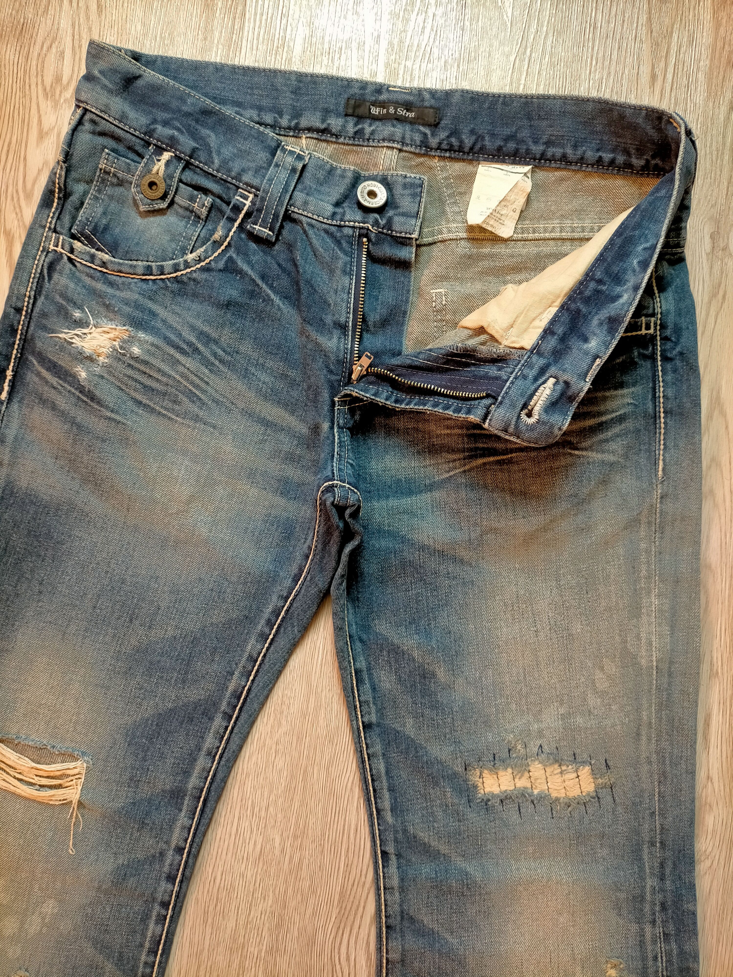 If Six Was Nine Flare Jeans Ufin & Sons Japan Boot cut Denim Size US 32 / EU 48 - 6 Thumbnail