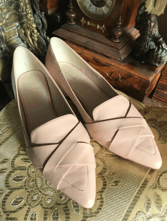Cole Haan Womens Leather Pink Shoes by Cole Haan Size US 8 / IT 38 - 4 Thumbnail