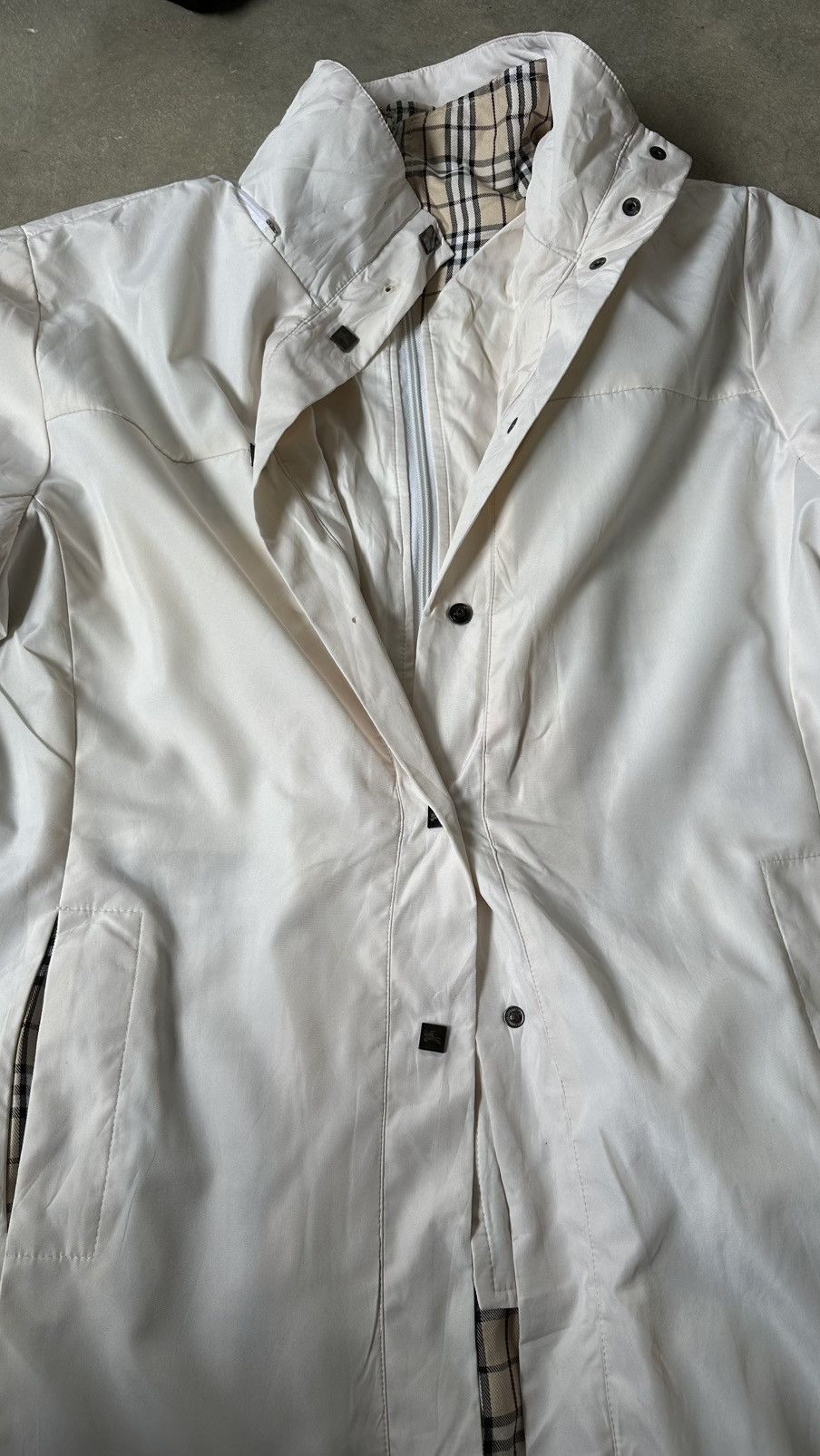 Burberry VINTAGE BURBERRY TRENCH COAT Size US L / EU 52-54 / 3 - 3 Thumbnail
