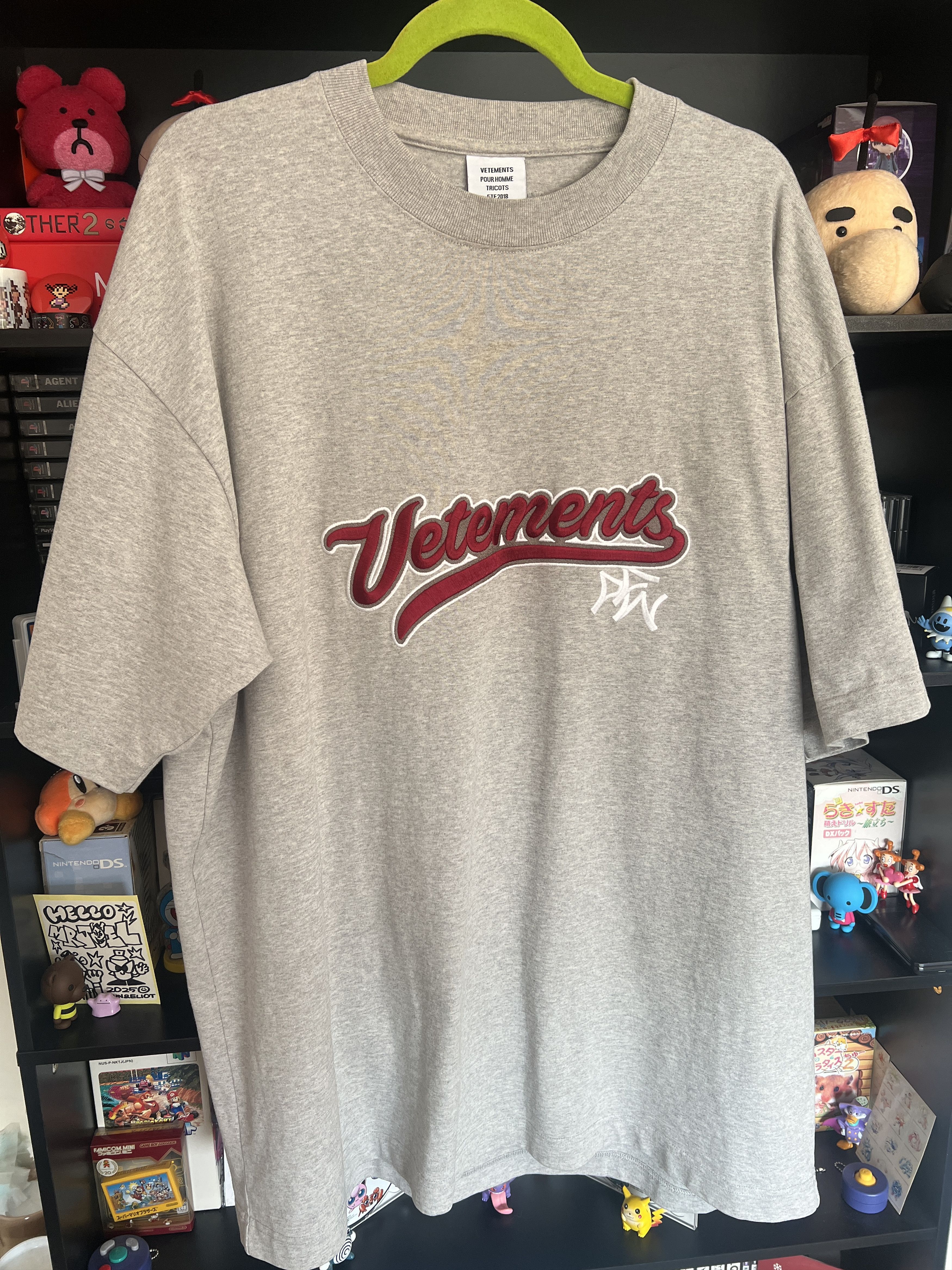 VETEMENTS】【2018AW】【Fuck Tee】【Drinking Problem