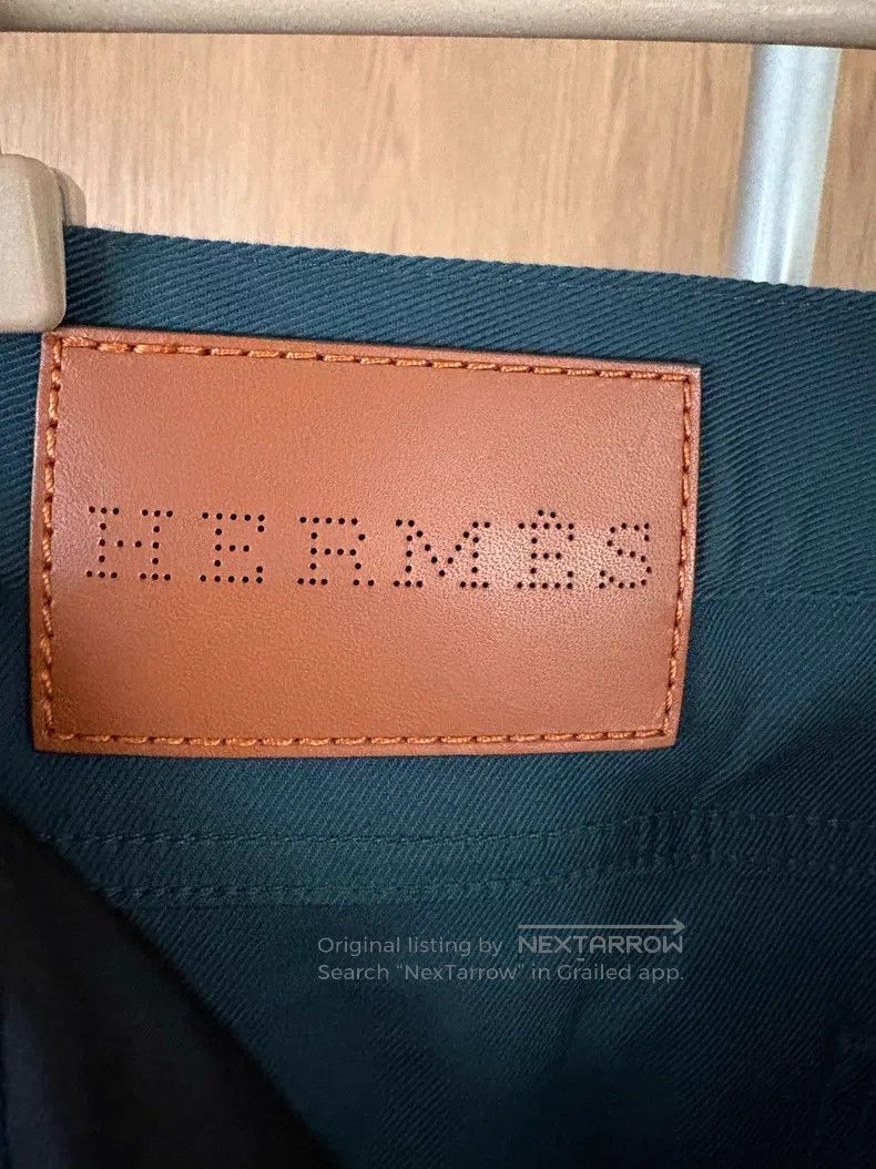 Hermes Hermes Stretch Cotton Twill Denim Jeans Size US 40 / EU 56 - 7 Thumbnail
