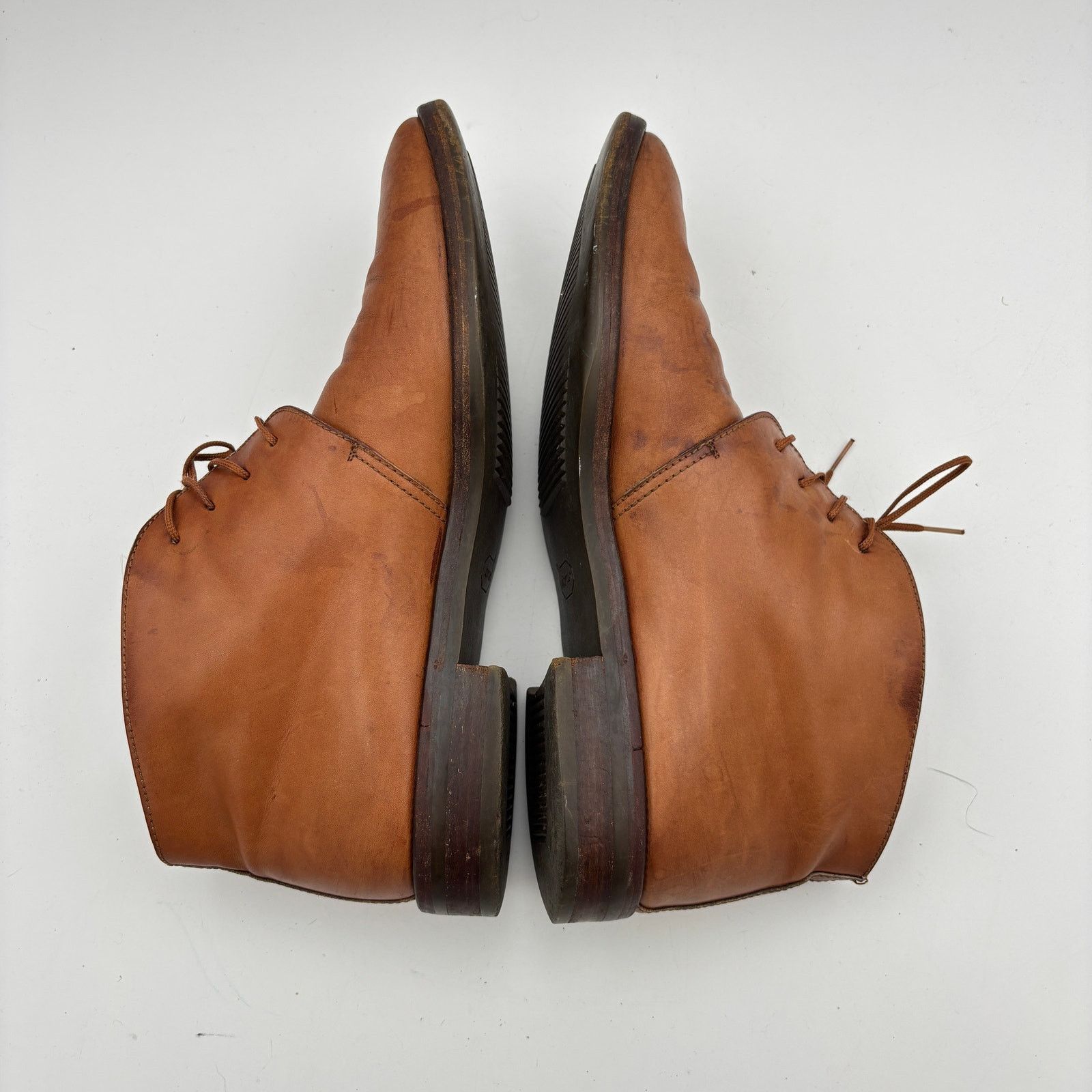 Gucci Gucci Brown Leather Desert Chukka Boots Men's 12D Size US 12 / EU 45 - 6 Thumbnail