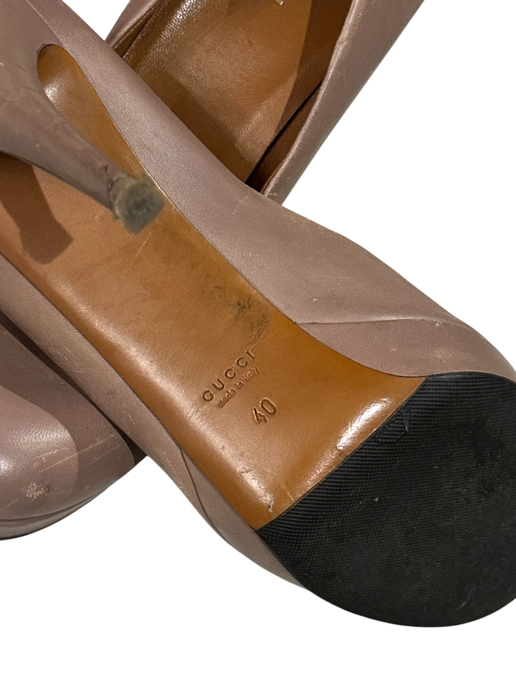 Gucci Gucci Leather Vintage Shoes Size US 9 / IT 39 - 12 Thumbnail