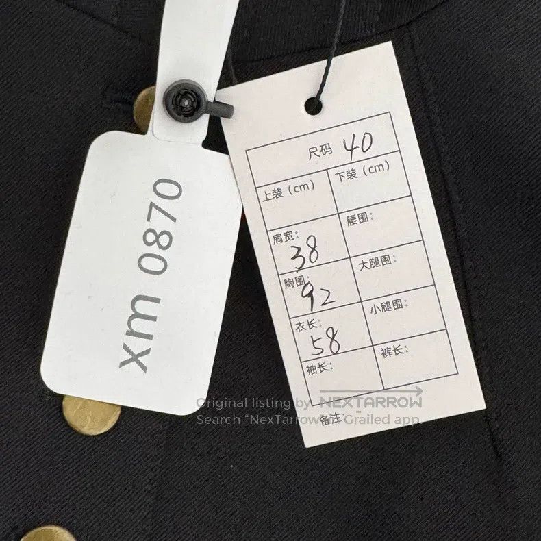 Givenchy Givenchy Golden Button Black Jacket Size US M / EU 48-50 / 2 - 2 Thumbnail