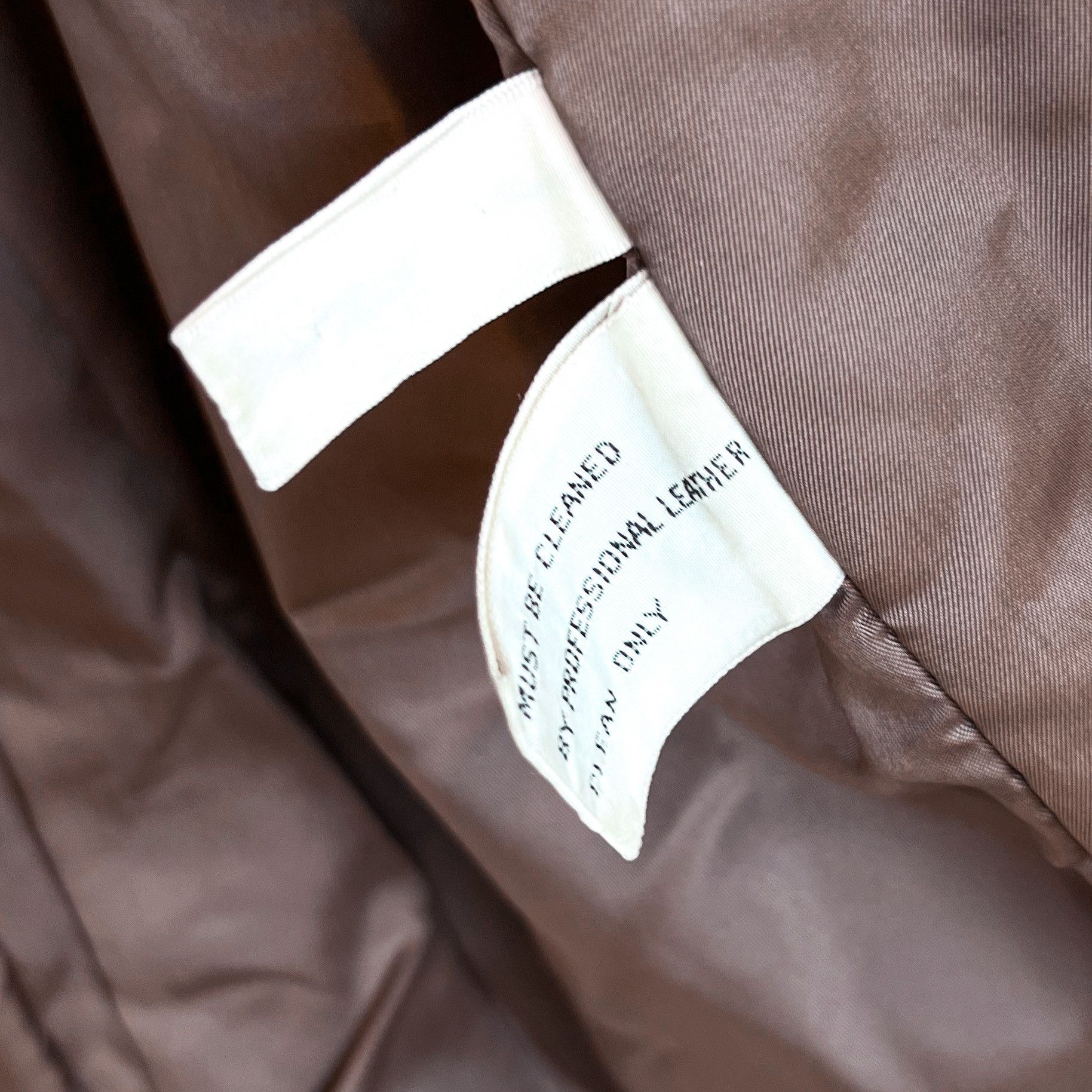 Vintage Super Rare VTG Studio 7036 Leather Western Long Coat Jacket Size US L / EU 52-54 / 3 - 7 Thumbnail