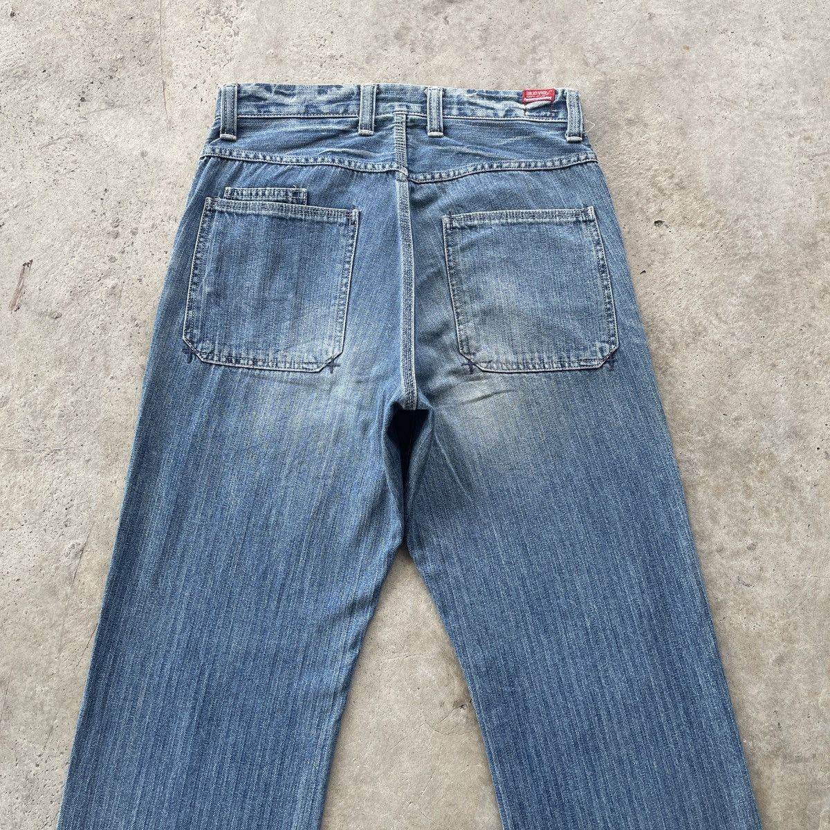 Japanese Brand × Jean W30 Vintage Japan Faded HBT Distressed Jeans Pants Denim Size US 30 / EU 46 - 10 Thumbnail