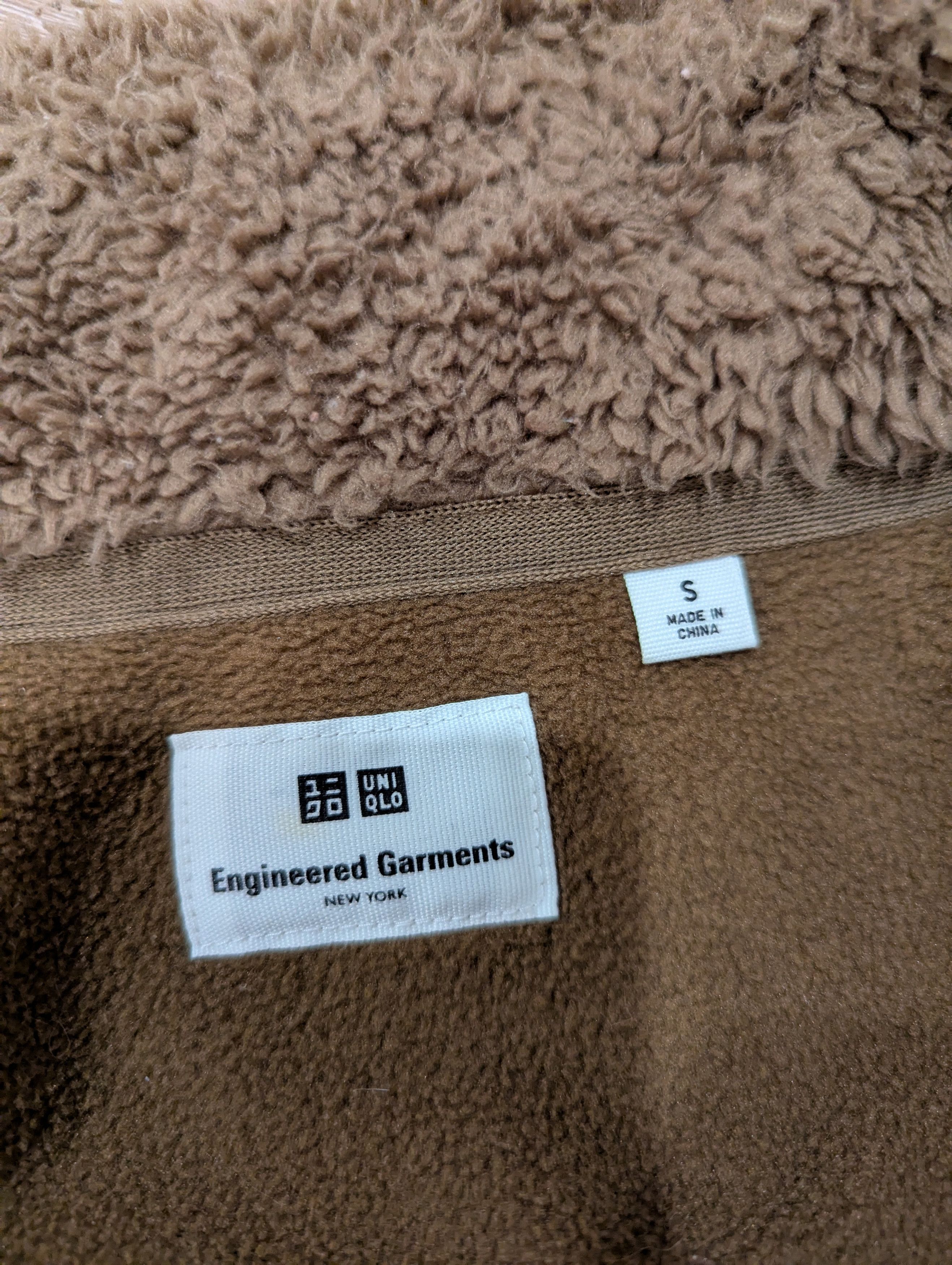Engineered Garments × Uniqlo Patchwork Fleece Zip Up Size US S / EU 44-46 / 1 - 3 Thumbnail