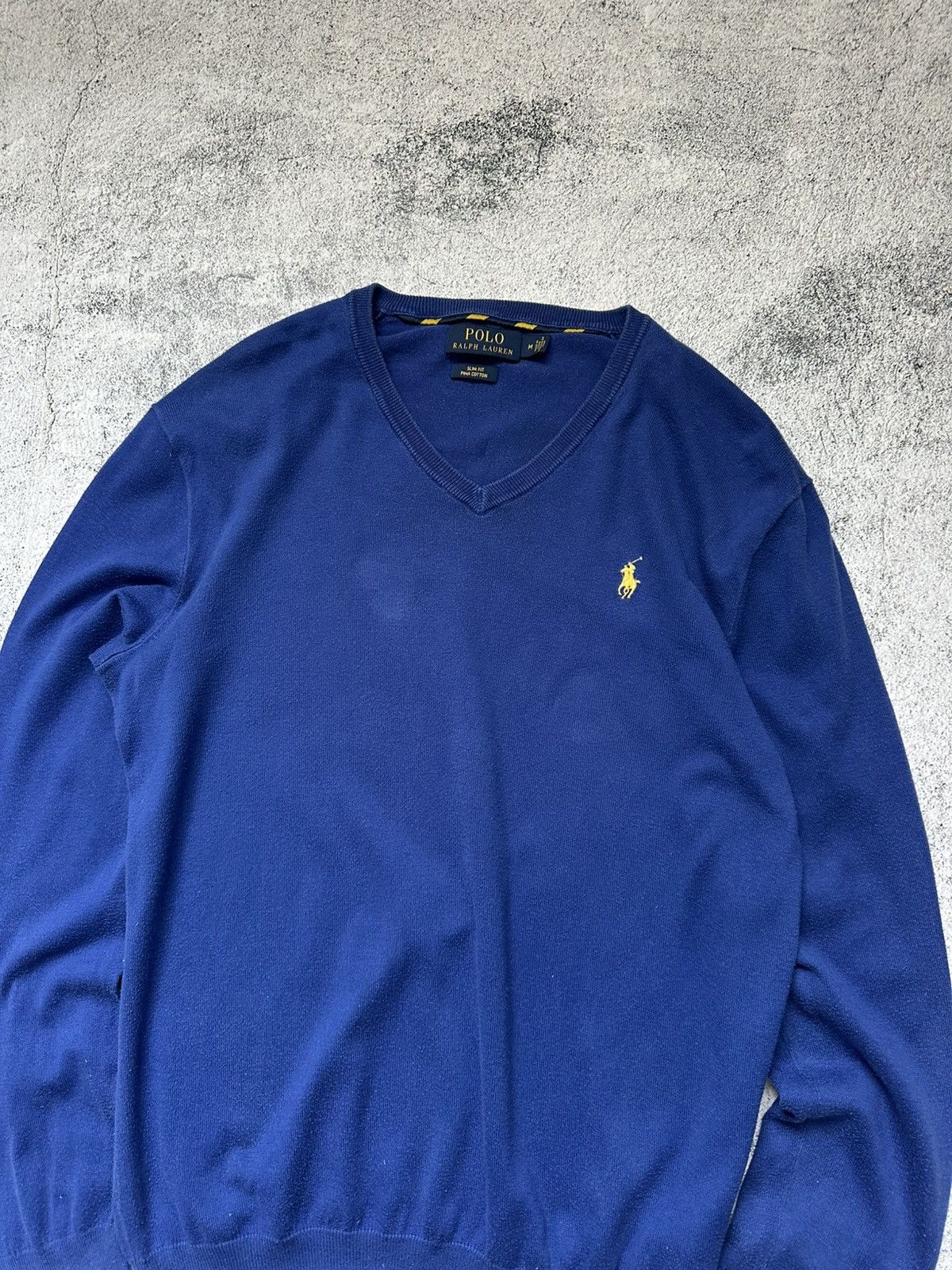 Polo Ralph Lauren Vintage Polo Ralph Lauren Sweater Blue Old Many Size US M / EU 48-50 / 2 - 3 Thumbnail