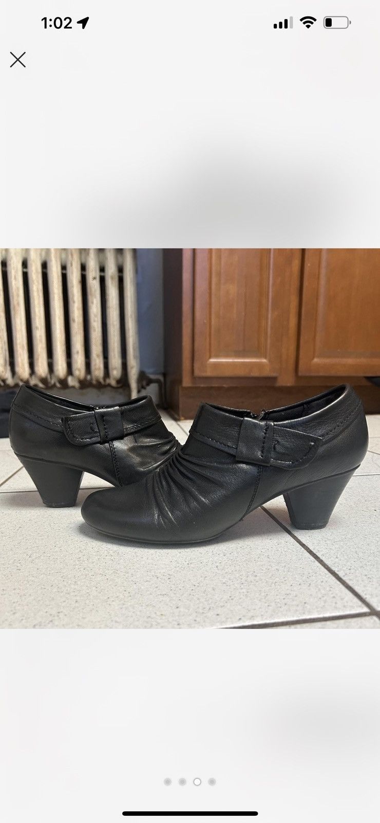 Other vintage leather pumps Size US 8 / IT 38 - 3 Thumbnail