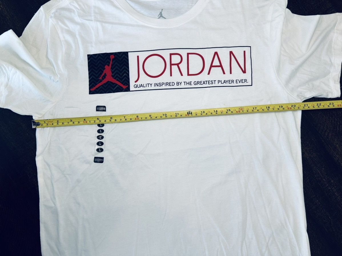 Nike NWT Nike Jordan The Greatest Player Ever T Shirt-Large Size US L / EU 52-54 / 3 - 5 Thumbnail