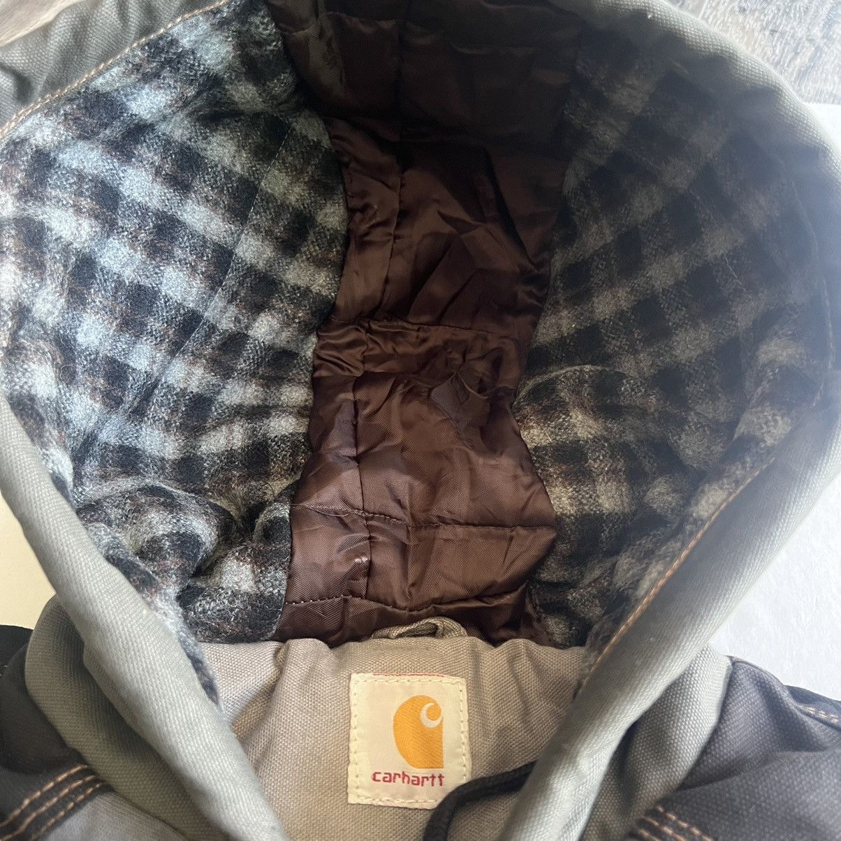 Carhartt Carhartt Rework custom color block hooded jacket size medium Size US M / EU 48-50 / 2 - 5 Thumbnail