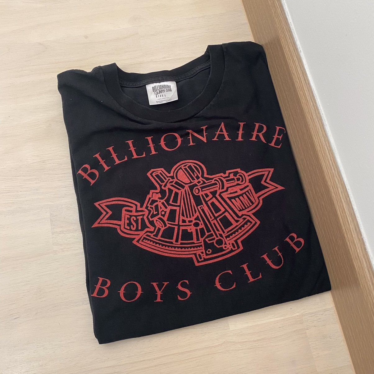 Vintage Billionaire hotsell Boys Club BBC Pharrell Cones Bones Flag Tag Tee in Black XXL