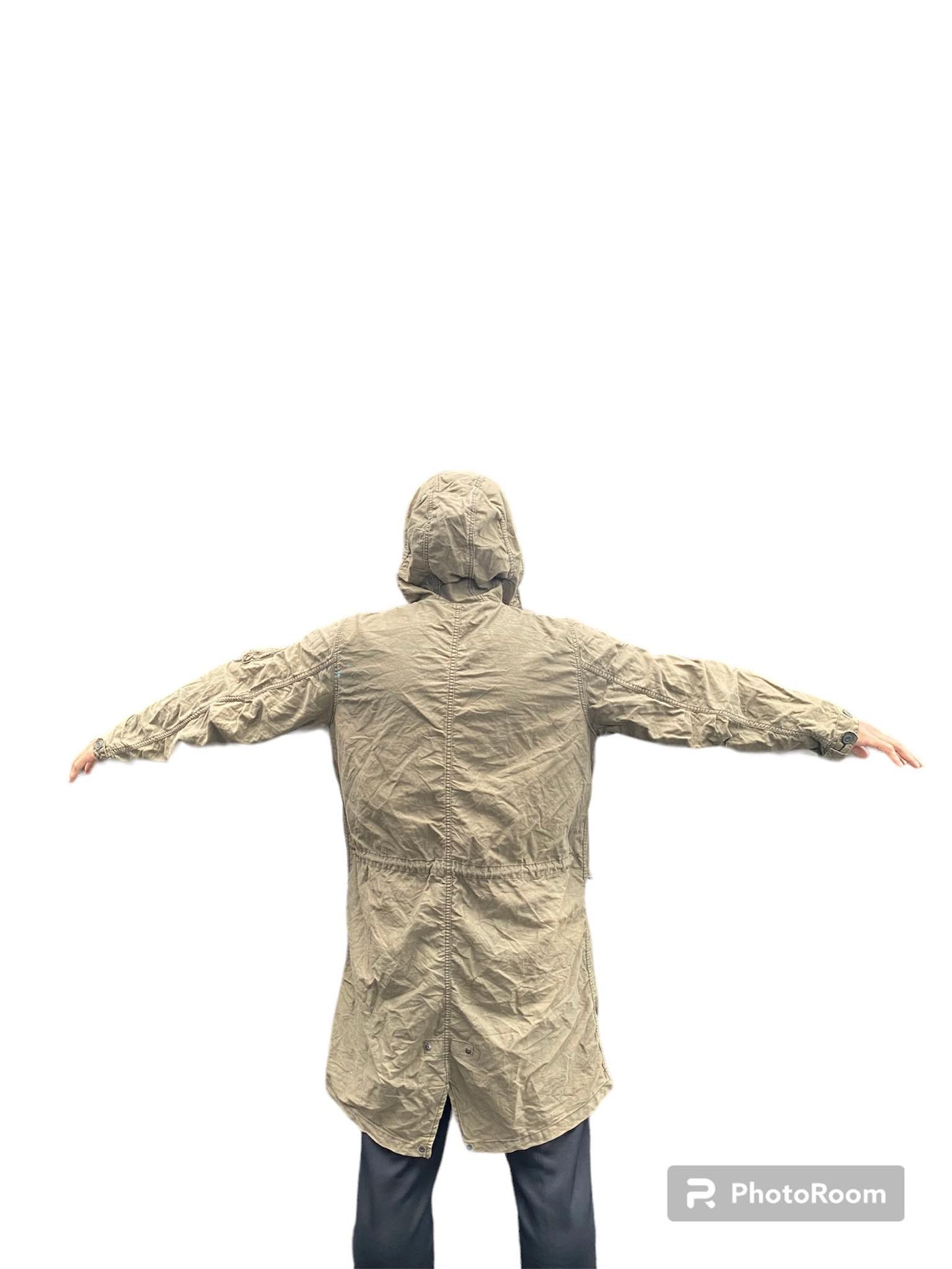 Japanese Brand Vintage Japanese Brand Back Number Fishtail Parkas Hooded Size US L / EU 52-54 / 3 - 12 Thumbnail