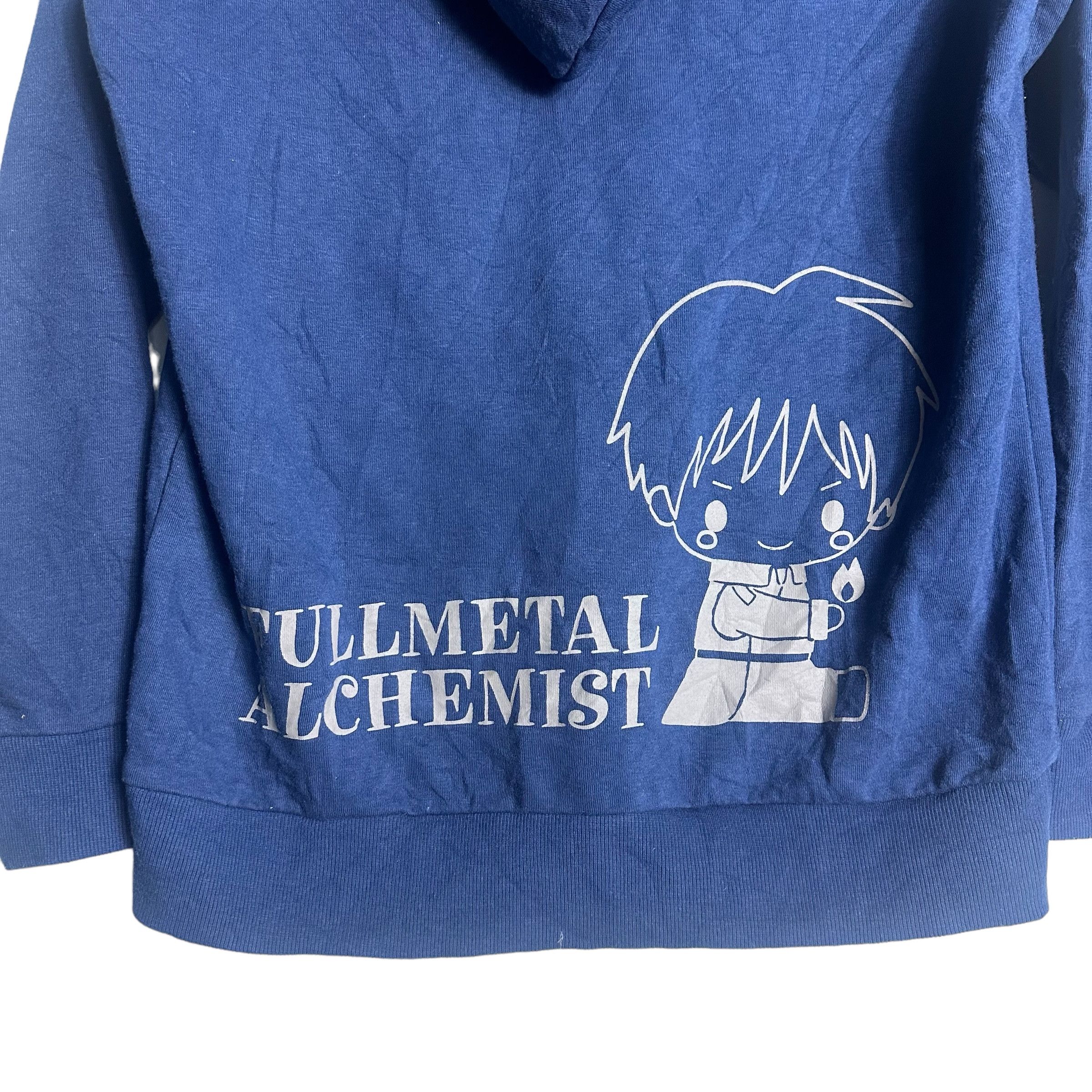 Anime 🔥🔥Vintage Fullmetal Alchemist Anime Hoodie Pullover Jacket Size US L / EU 52-54 / 3 - 2 Thumbnail