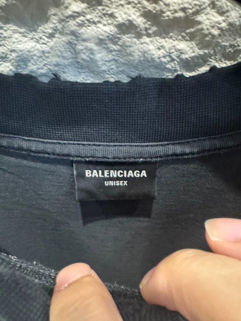 Balenciaga Balenciaga SS24 Letter Print Loose Fit Round Neck Short Sl Size US M / EU 48-50 / 2 - 3 Thumbnail