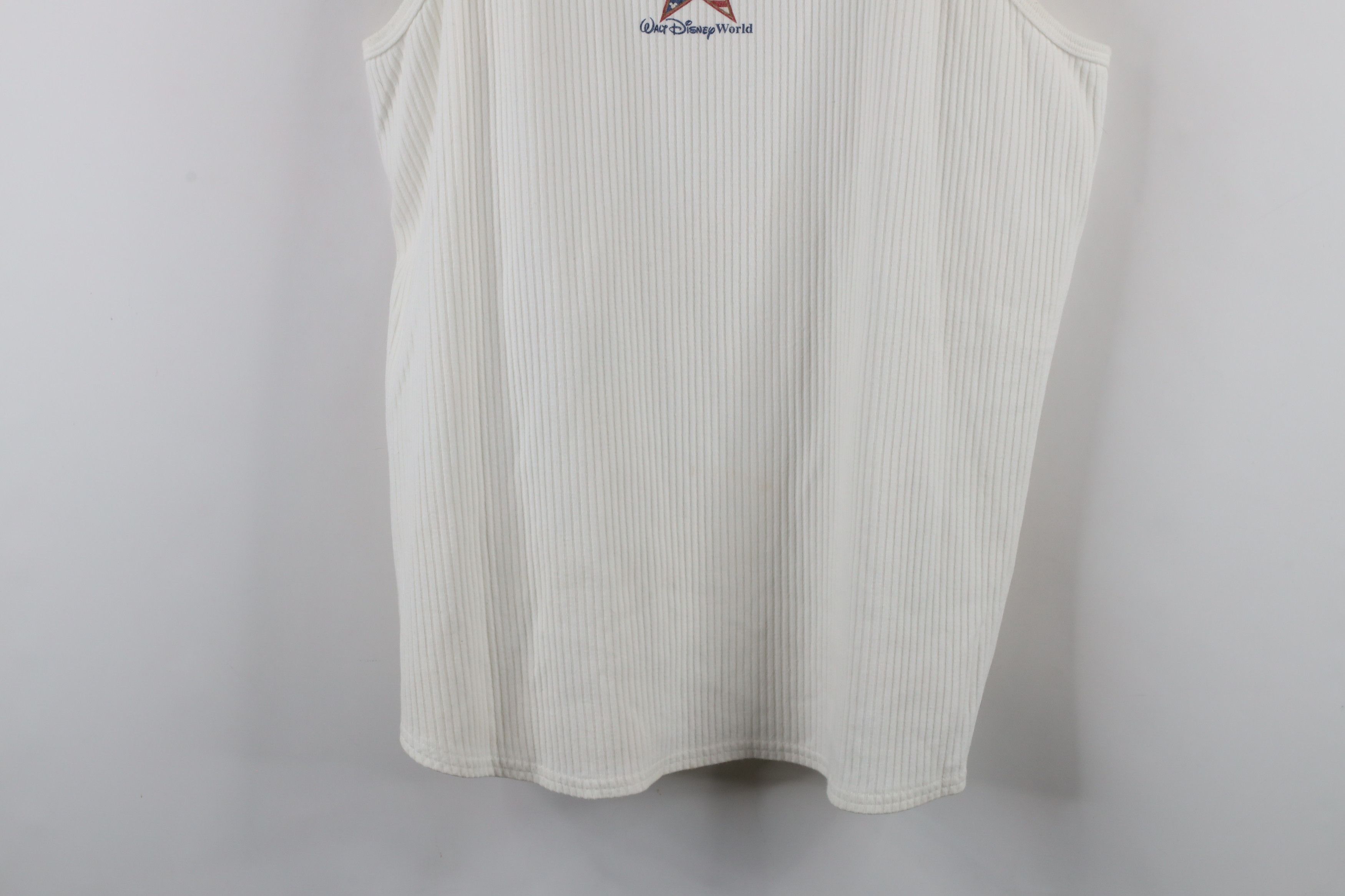 Disney × Vintage Vintage 90s Walt Disney World Mickey America Top T-Shirt Size US L / EU 52-54 / 3 - 3 Thumbnail
