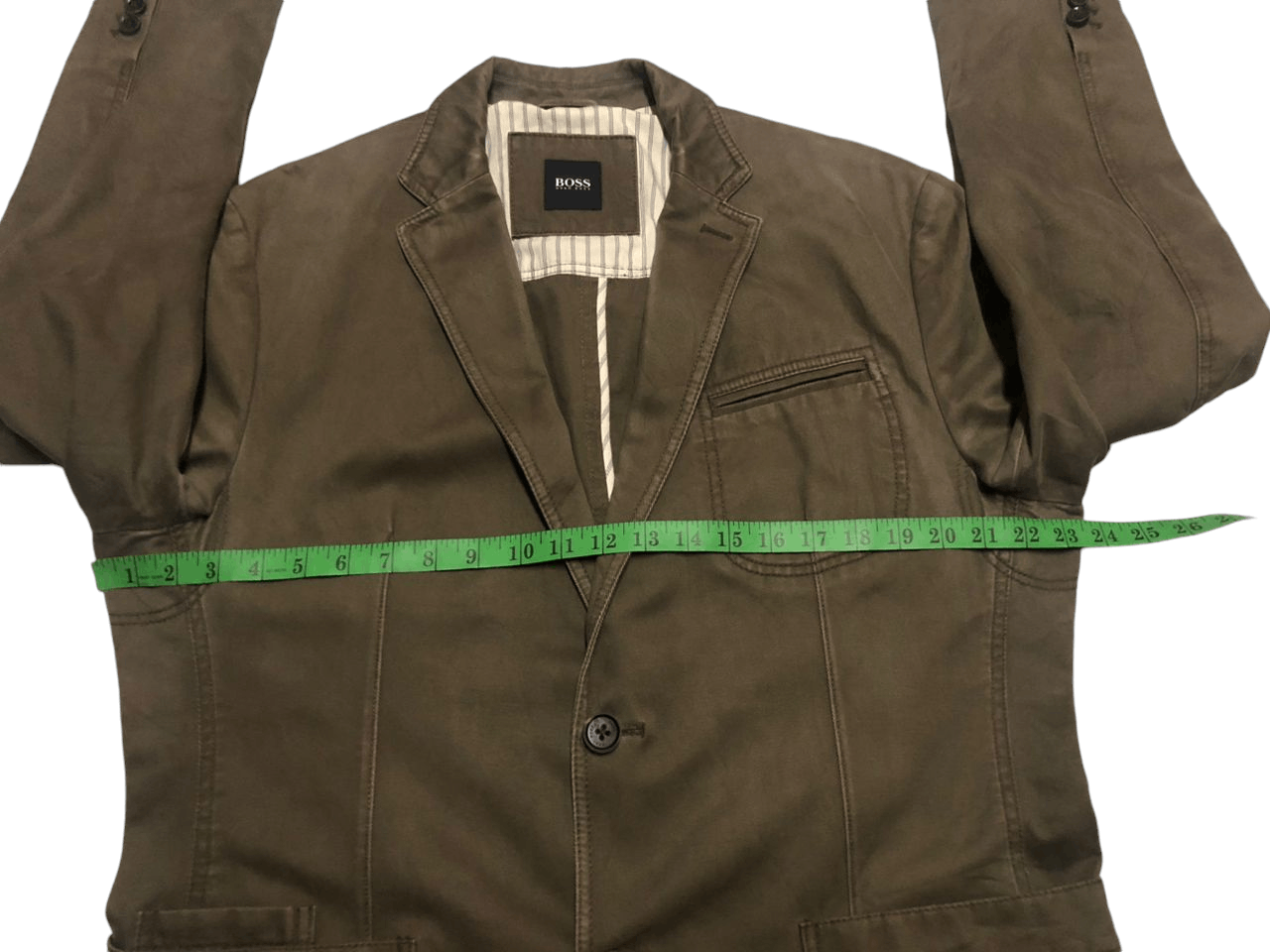 Hugo Boss Vintage Hugo Boss Coat Blazer Jacket Cotton Size US L / EU 52-54 / 3 - 22 Thumbnail