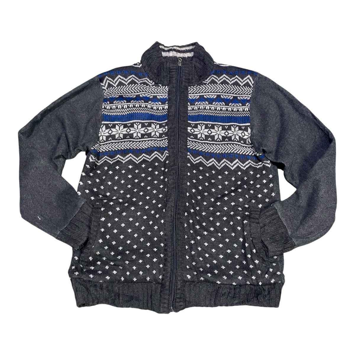 Beverly Hills Polo Club × Polo Ralph Lauren × U.S. Polo Assn. Beverly Hills Polo Club Zipper Knit Jacket Size US M / EU 48-50 / 2 - 1 Thumbnail