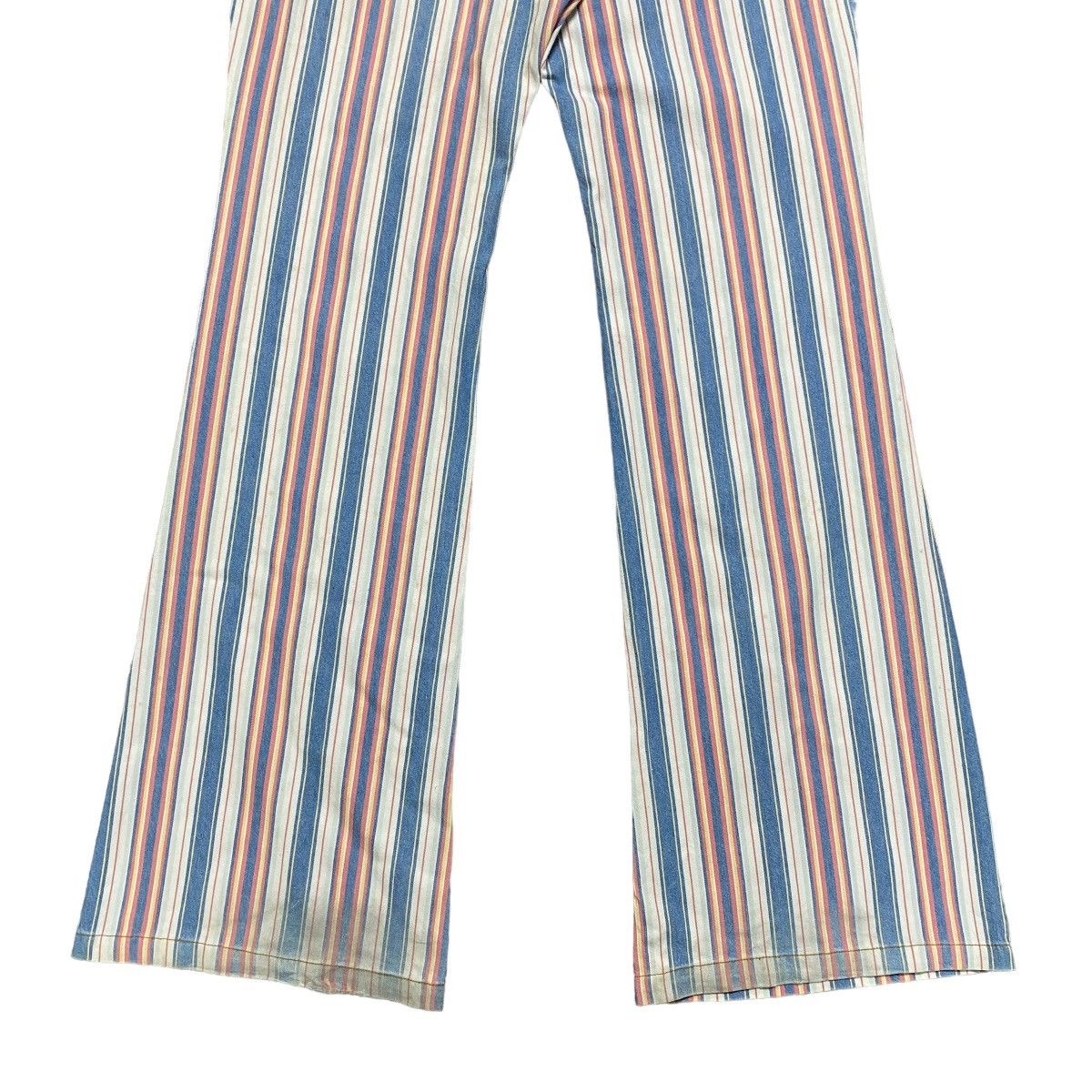 Japanese Brand Super Flare🔥 BOURBON HOUSE striped Flare Pants Size US 30 / EU 46 - 13 Thumbnail