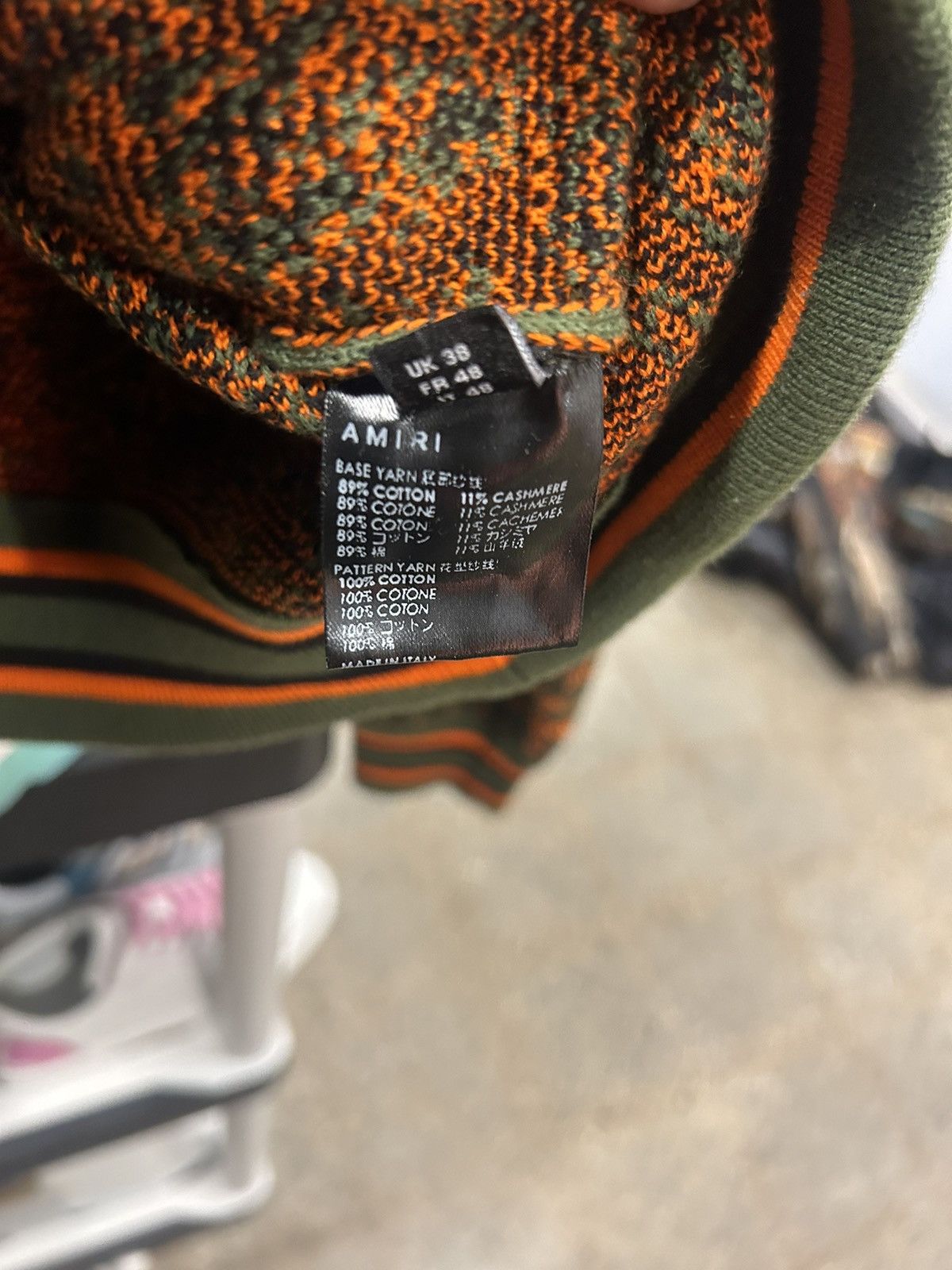 Amiri Olive green and orange amiri bandanna hoodie Size US M / EU 48-50 / 2 - 3 Thumbnail