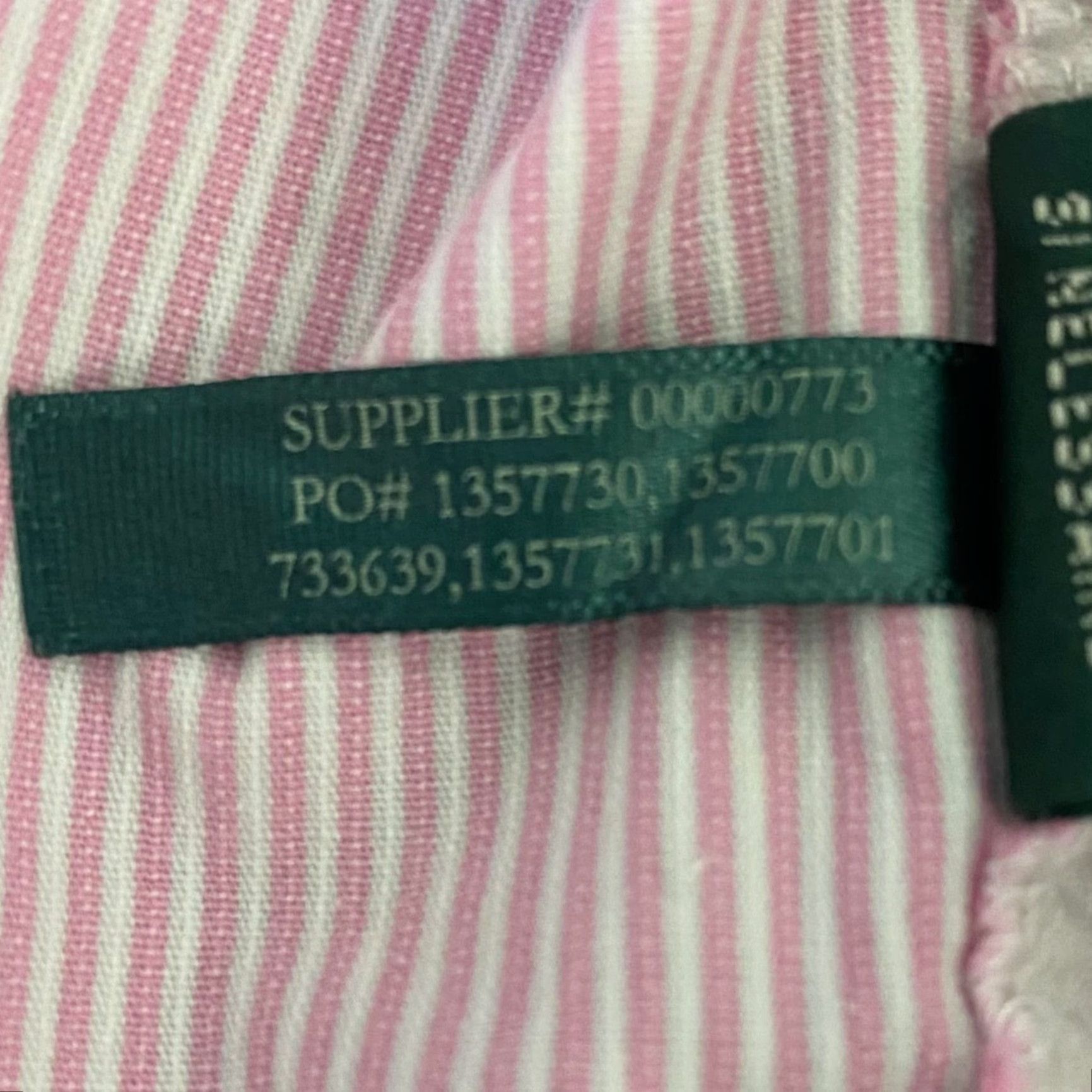 Ralph Lauren Lauren Ralph Lauren Active Capri Pants Womens 8 Pink White Stripe Stretch Pockets 97% Cotton 3% Elastane Beach Preppy Size 30" / US 8 / IT 44 - 8 Thumbnail