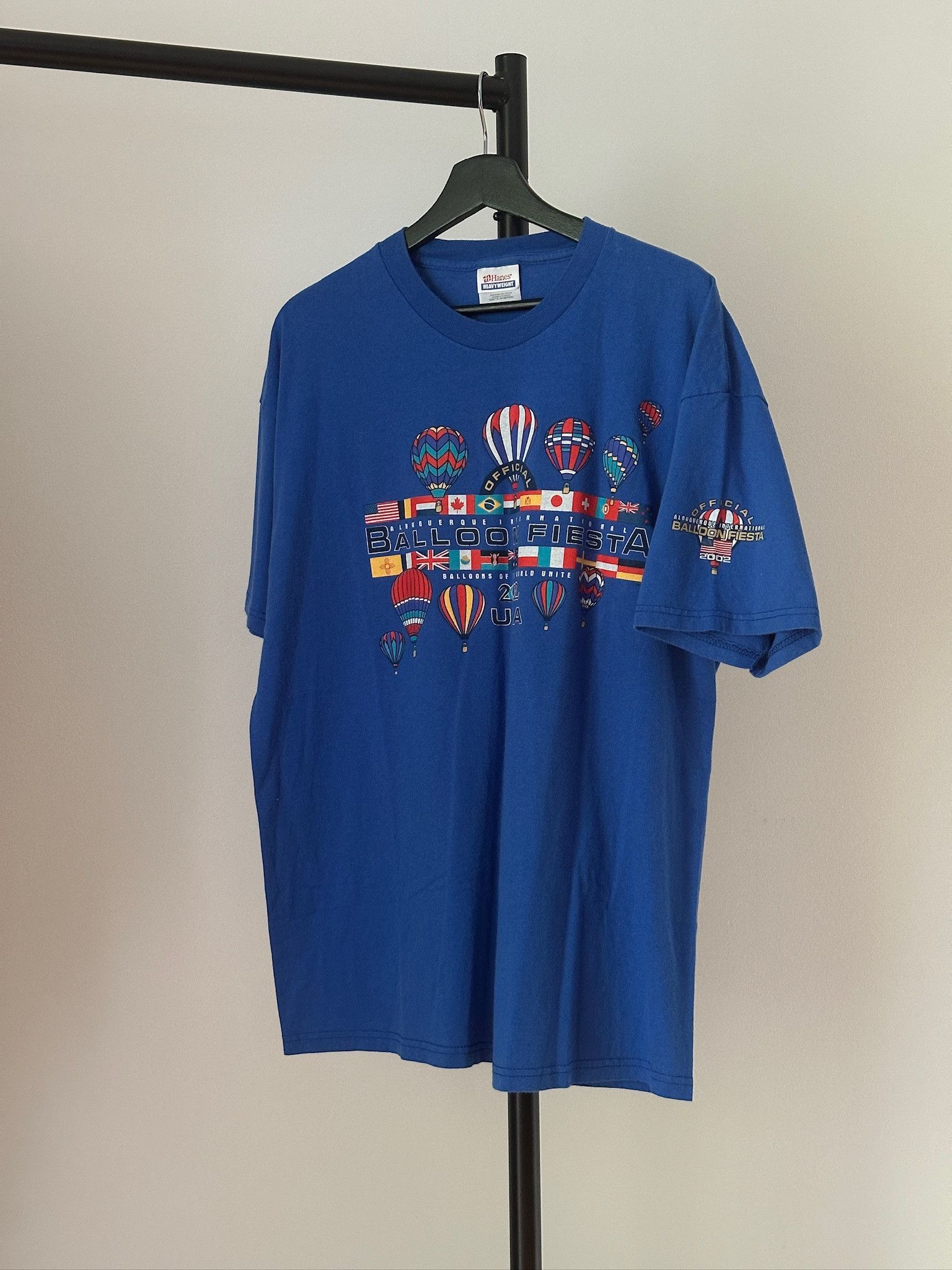 Band Tees × Vintage 2002 Albuquerque International Balloon Fiesta T-Shirt Size US XL / EU 56 / 4 - 1 Thumbnail