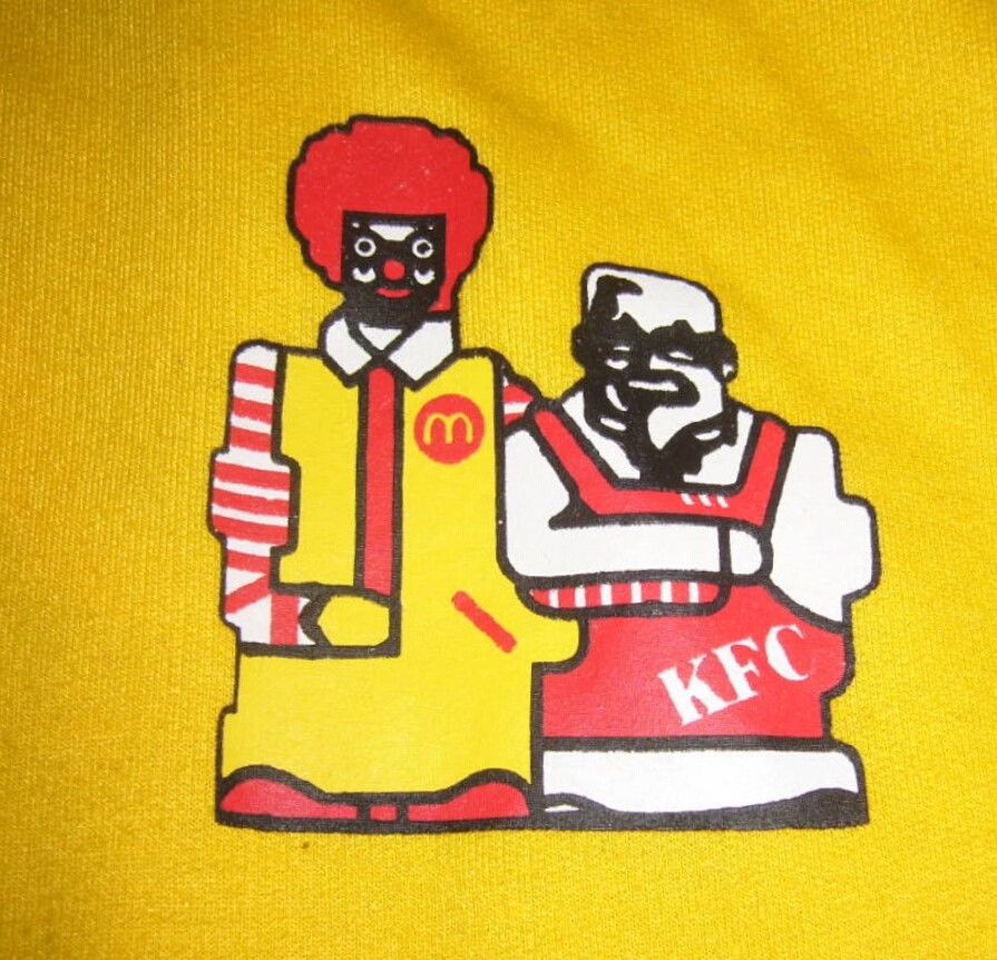 KFC X McDonald's Vintage Long Sleeve T-Shirt