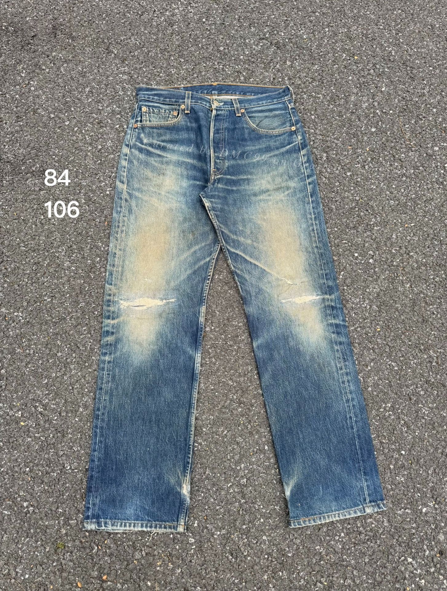 Vintage Vintage Levis 501 90s USA Jeans Size US 26 / EU 42 - 1 Thumbnail