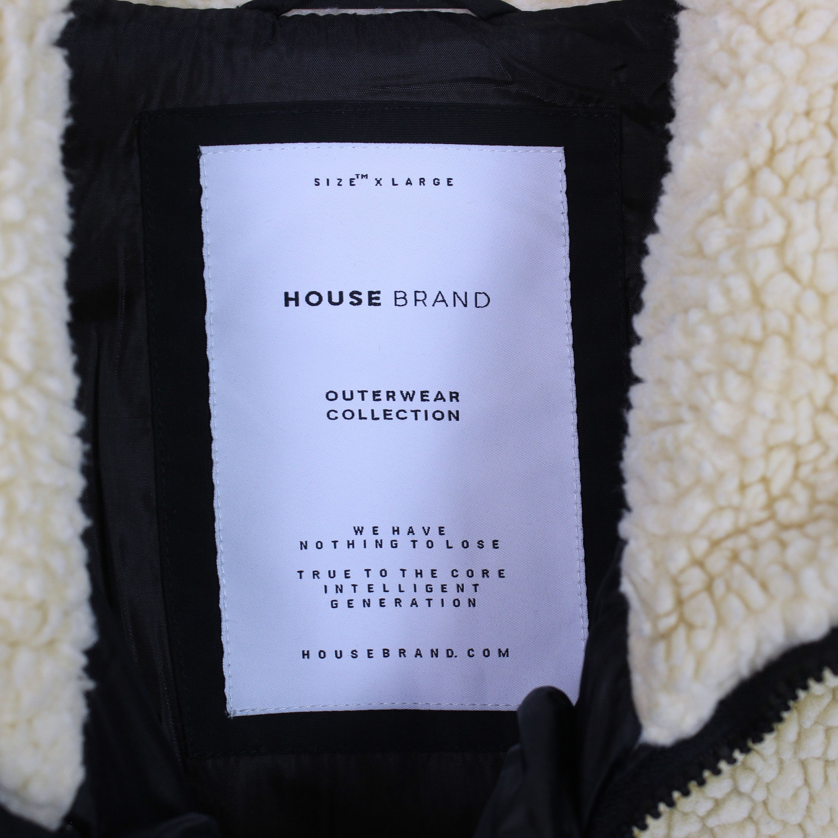 Other HOUSE BRAND men knitwear heavy fleece sherpa XL Size US XL / EU 56 / 4 - 7 Thumbnail