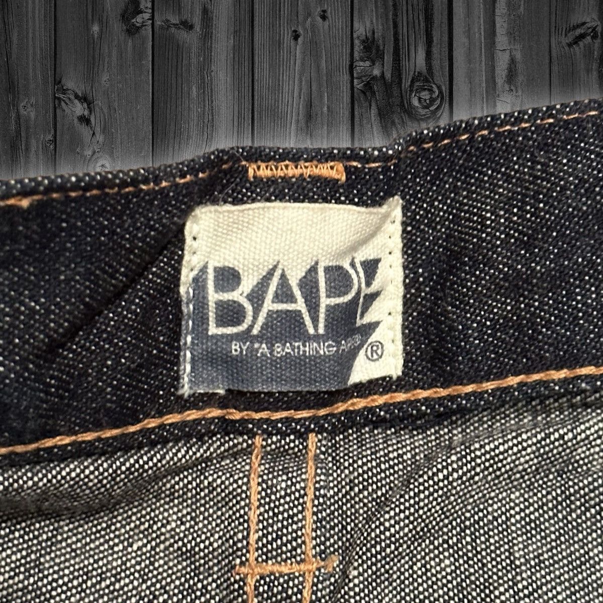 Bape Milo On Bape Denim Size US 32 / EU 48 - 5 Thumbnail