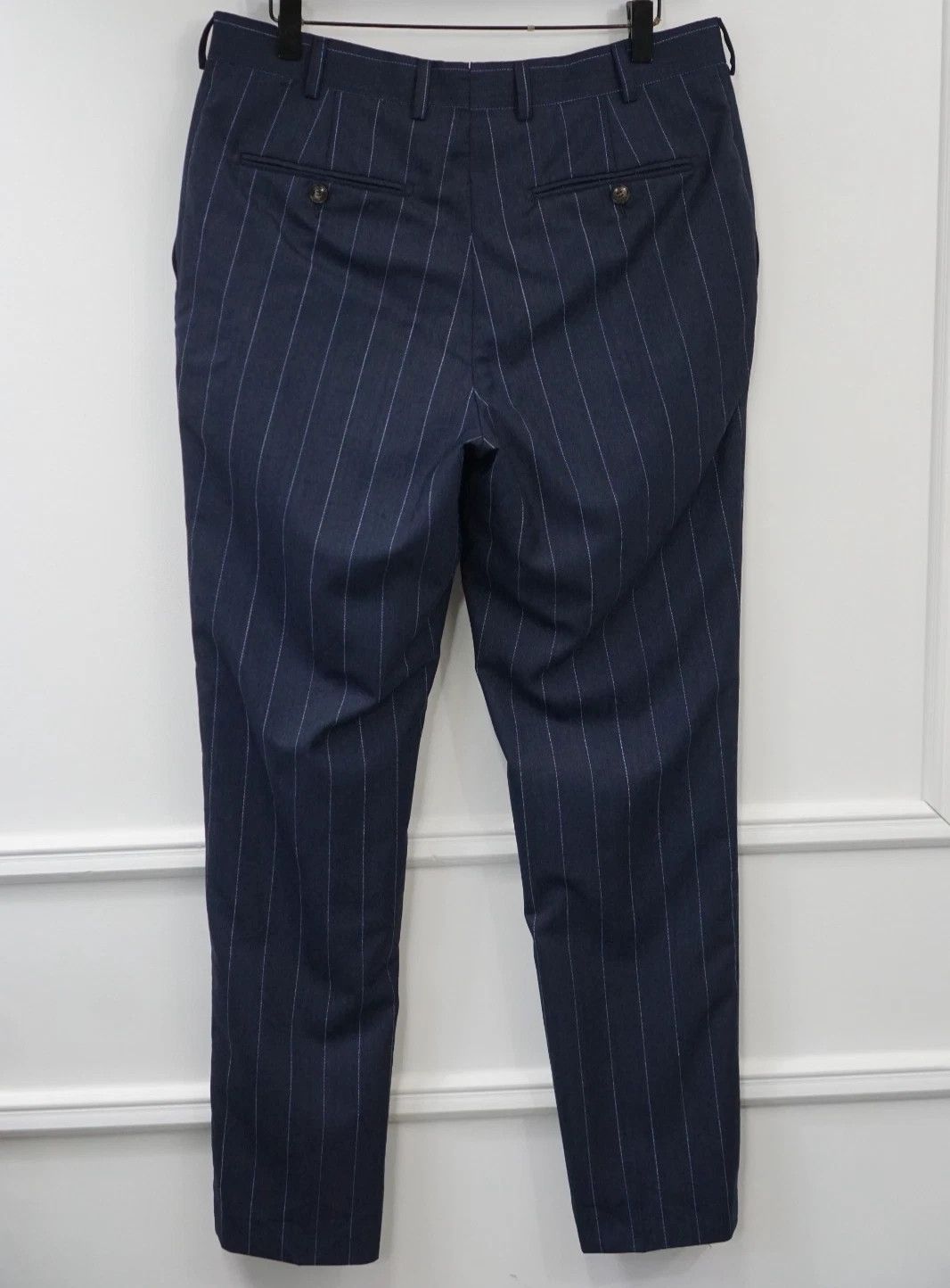 Suitsupply Men Suitsupply Pants Trousers Brescia Blue Size UK/US38 Size 38R - 2 Thumbnail