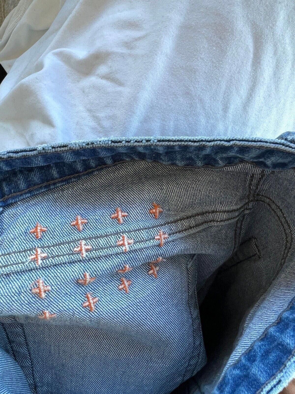Ksubi new Ksubi mens denim jean 32 Van Winkle blue trashed kaos Size US 32 / EU 48 - 8 Thumbnail