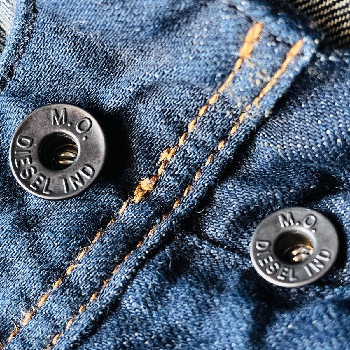 Diesel Distressed Pocket DIESEL Larkee Regular Cut Hard Jeans Size US 30 / EU 46 - 17 Thumbnail
