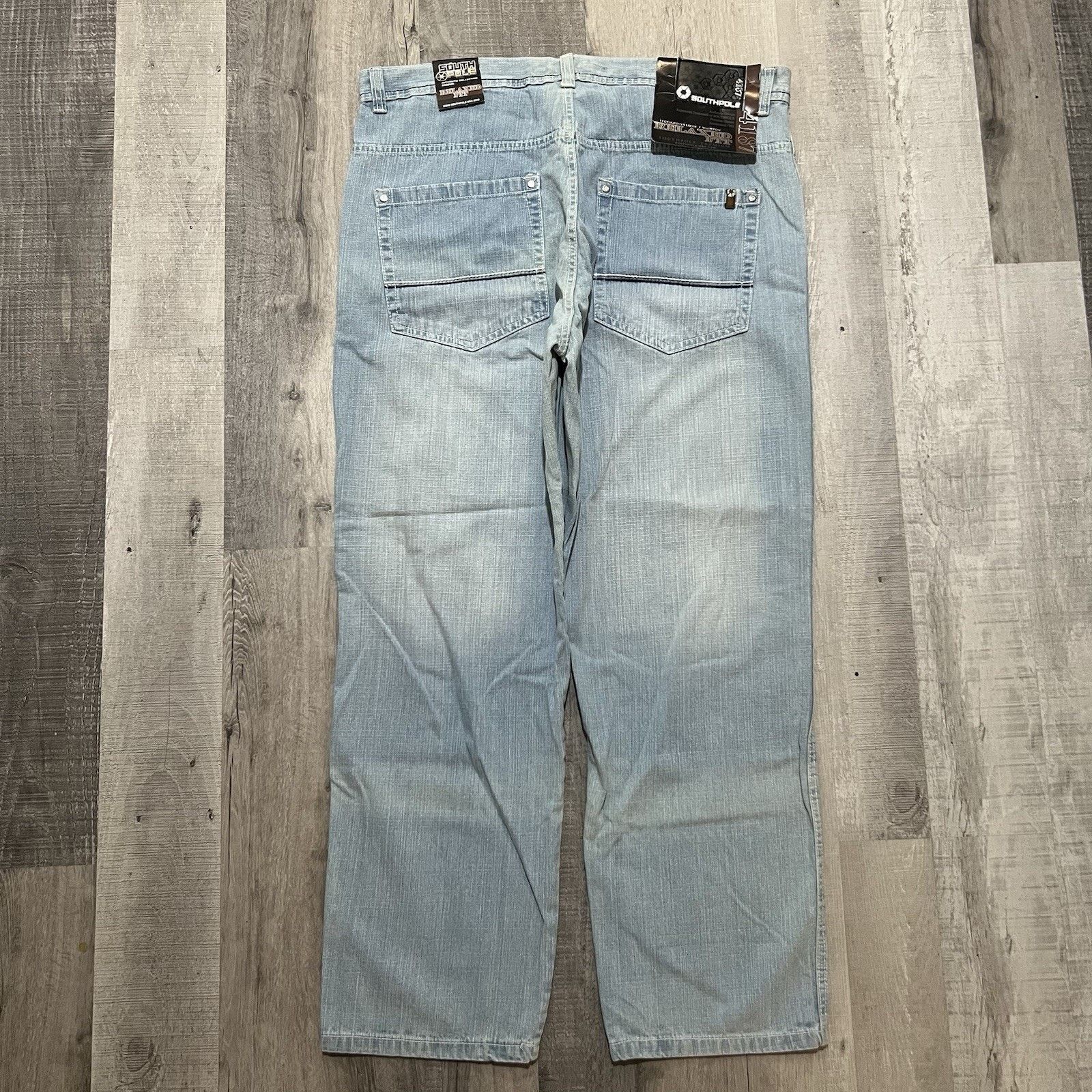 Southpole Jeans Deadstock Y2K Baggy Skater Wide Hip Hop NWT