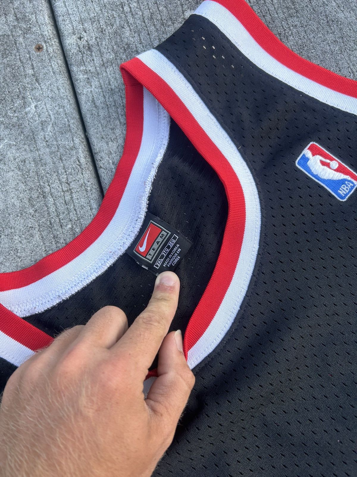 NBA × Nike × Vintage Vintage nike Jersey Size US XXL / EU 58 / 5 - 2 Thumbnail