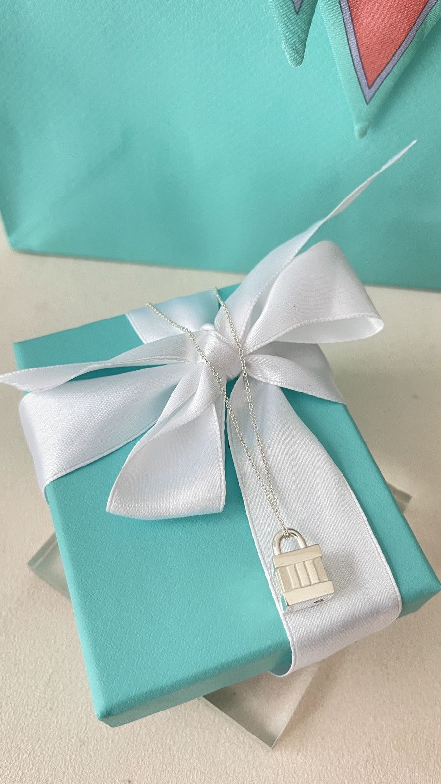 Tiffany & Co. Tiffany & Co. Atlas Cube Pendant Silver 16” $400 NEW Size ONE SIZE - 10 Thumbnail