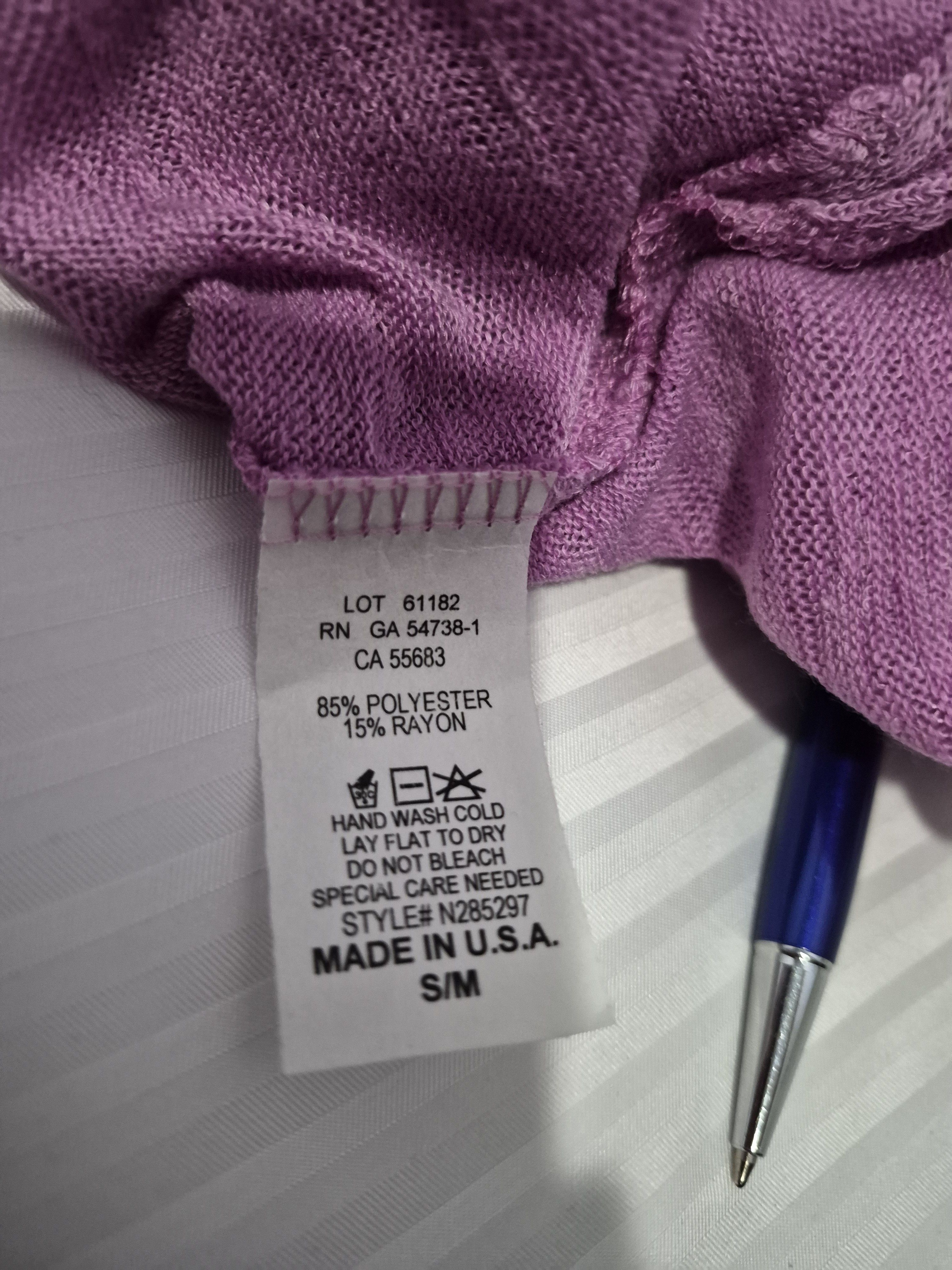Other Nally & Millie Small/Medium Lilac V-Neck Tunic Top NWT Size M / US 6-8 / IT 42-44 - 6 Thumbnail