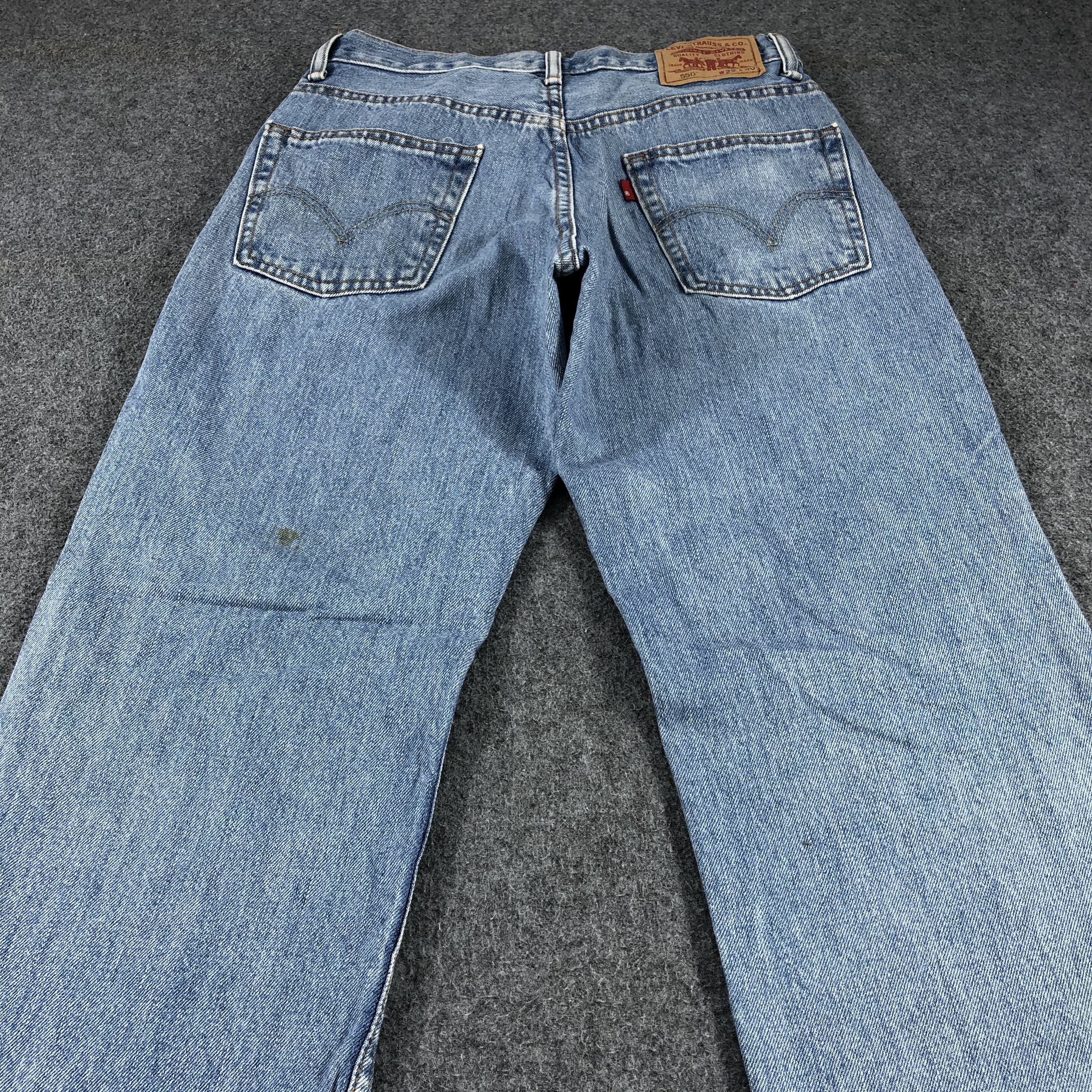 Levi's × Vintage Vintage 90s Levis Jeans Lot 550-JM784 Size US 30 / EU 46 - 4 Thumbnail