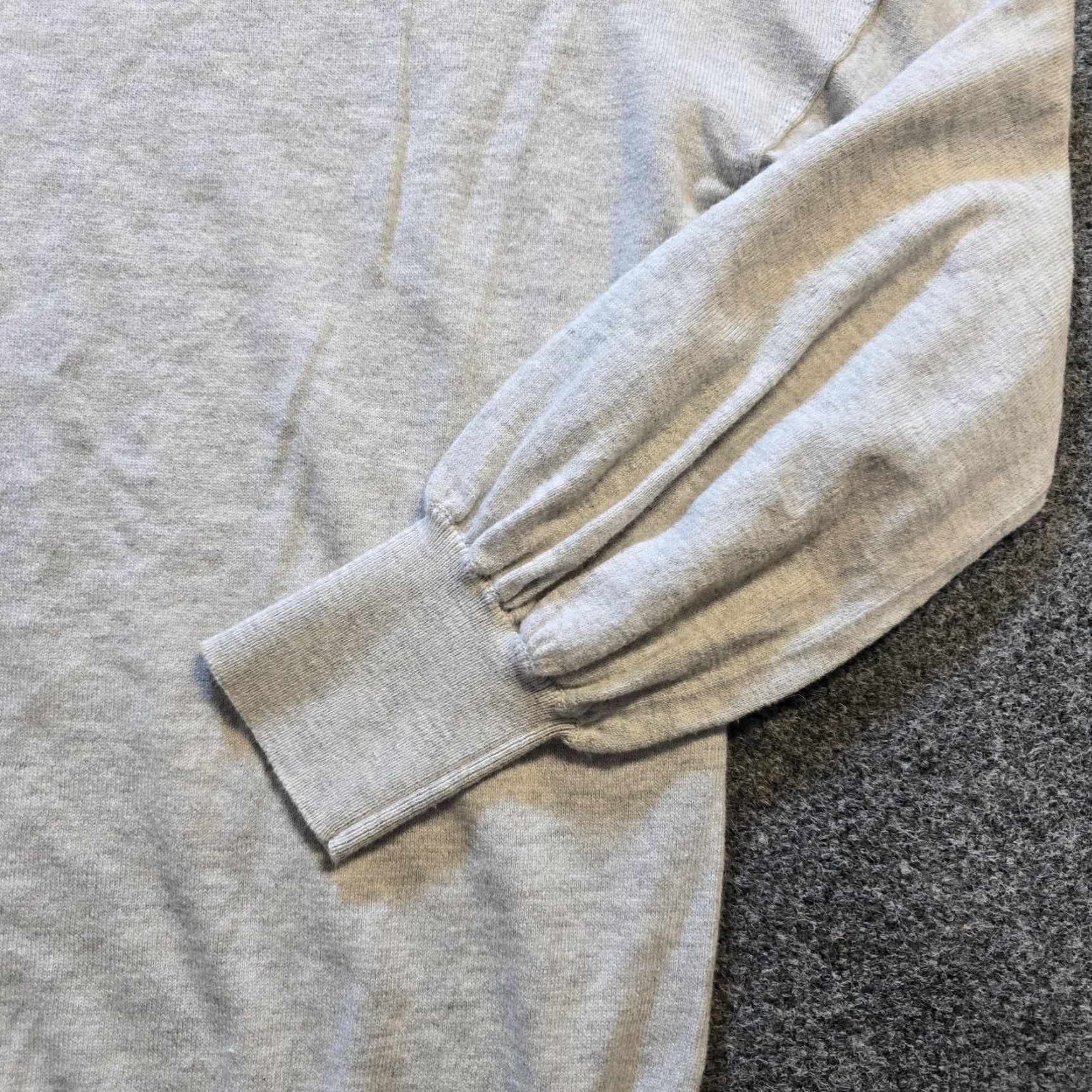 Boden Boden Sweater Women Size S Gray Wool Blend Puff Long Sleeve Pullover Casual Capsule Winter Fall Spring Size S / US 4 / IT 40 - 3 Thumbnail