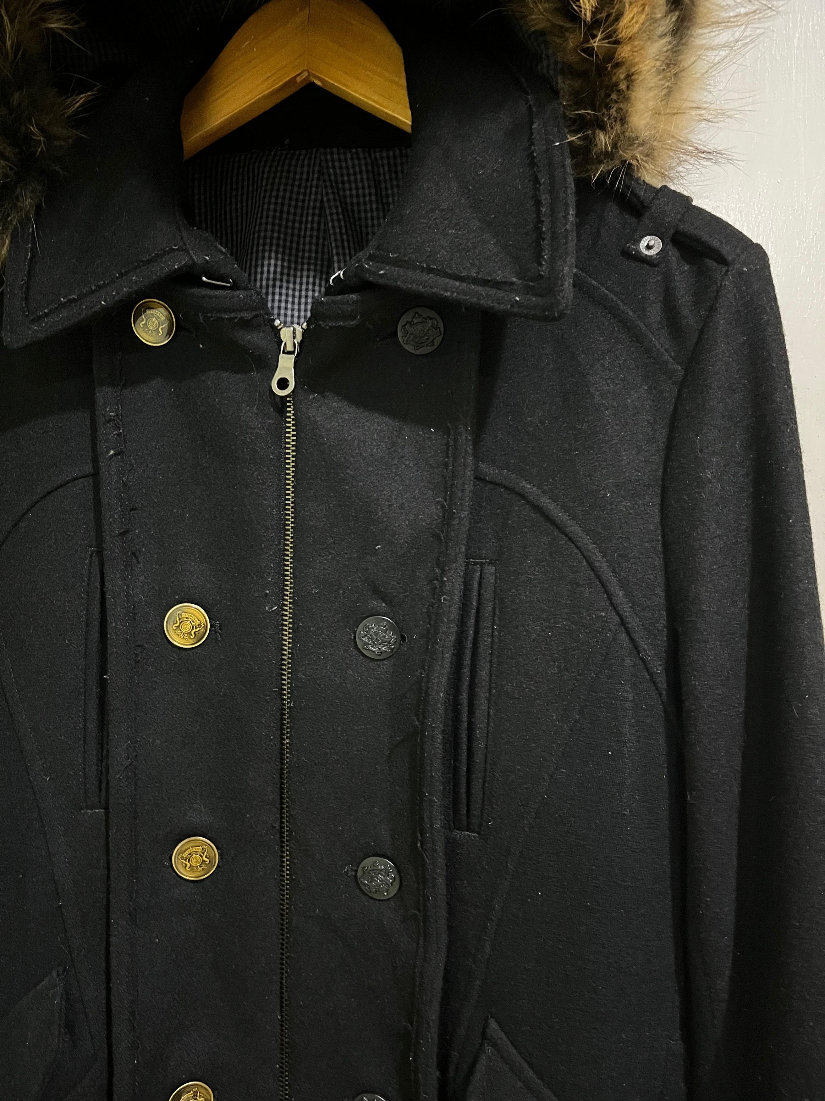 2000s PPFM Napoleon Fur Jacket