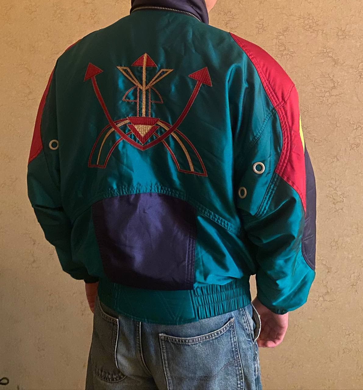 Descente × Japanese Brand × Vintage Descente Vintage Bomber 80-90's Size US M / EU 48-50 / 2 - 2 Thumbnail