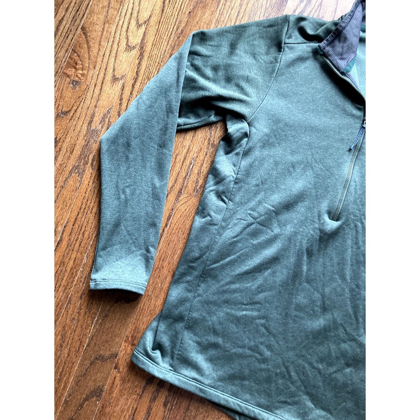 Patagonia Patagonia R1 Daily Jacket Womens Large Green 1/2 Zip Neck Pullover Stretch Size L / US 10 / IT 46 - 2 Thumbnail