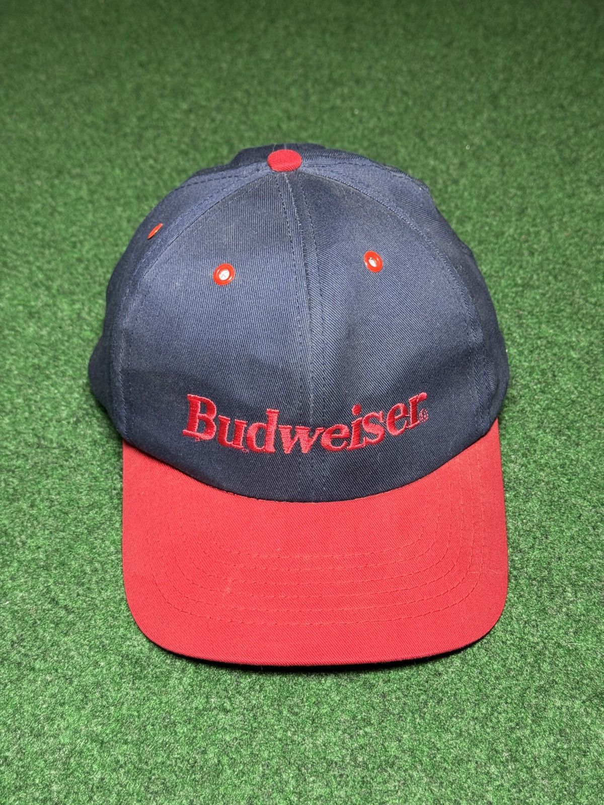 Budweiser Budweiser Snapback Vintage 90s Anheuser Busch Beer Cap Hat Size ONE SIZE - 1 Thumbnail