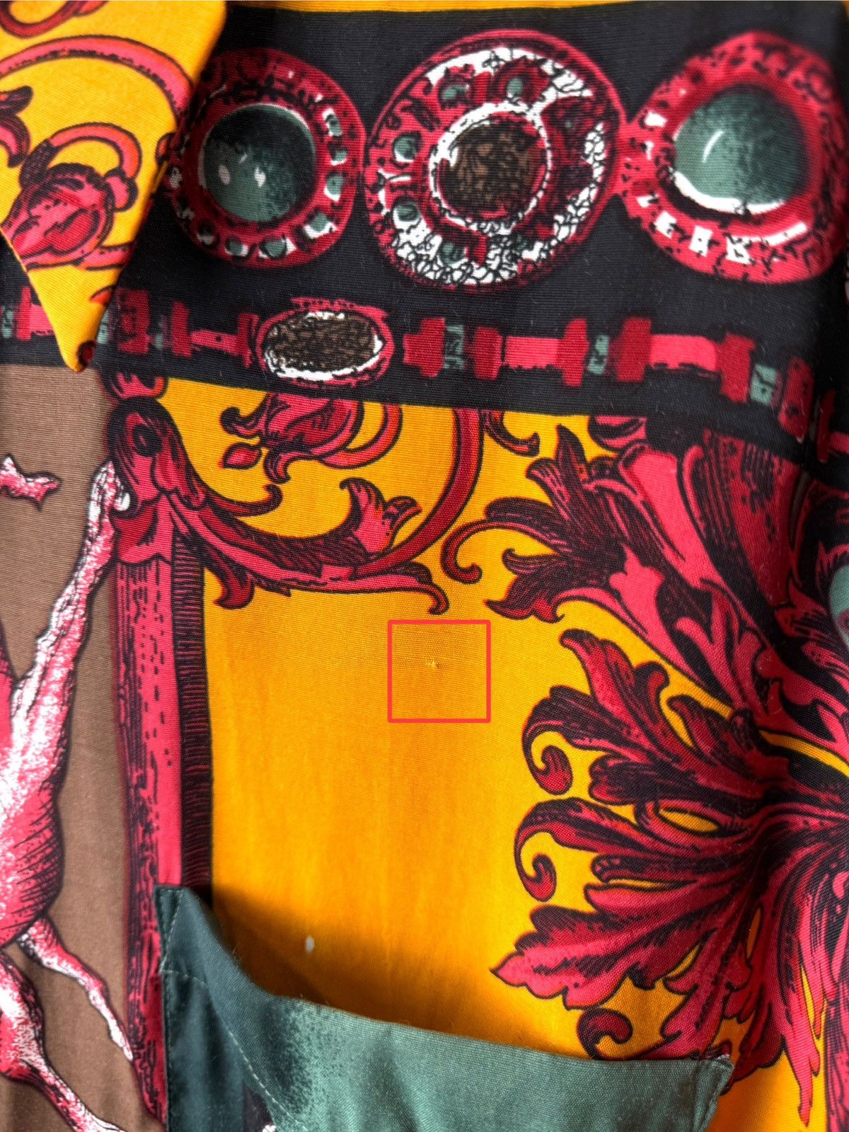Vintage 90’s Vintage Afters Shirt Company Versace Medusa Style Shirt Size US XL / EU 56 / 4 - 9 Thumbnail